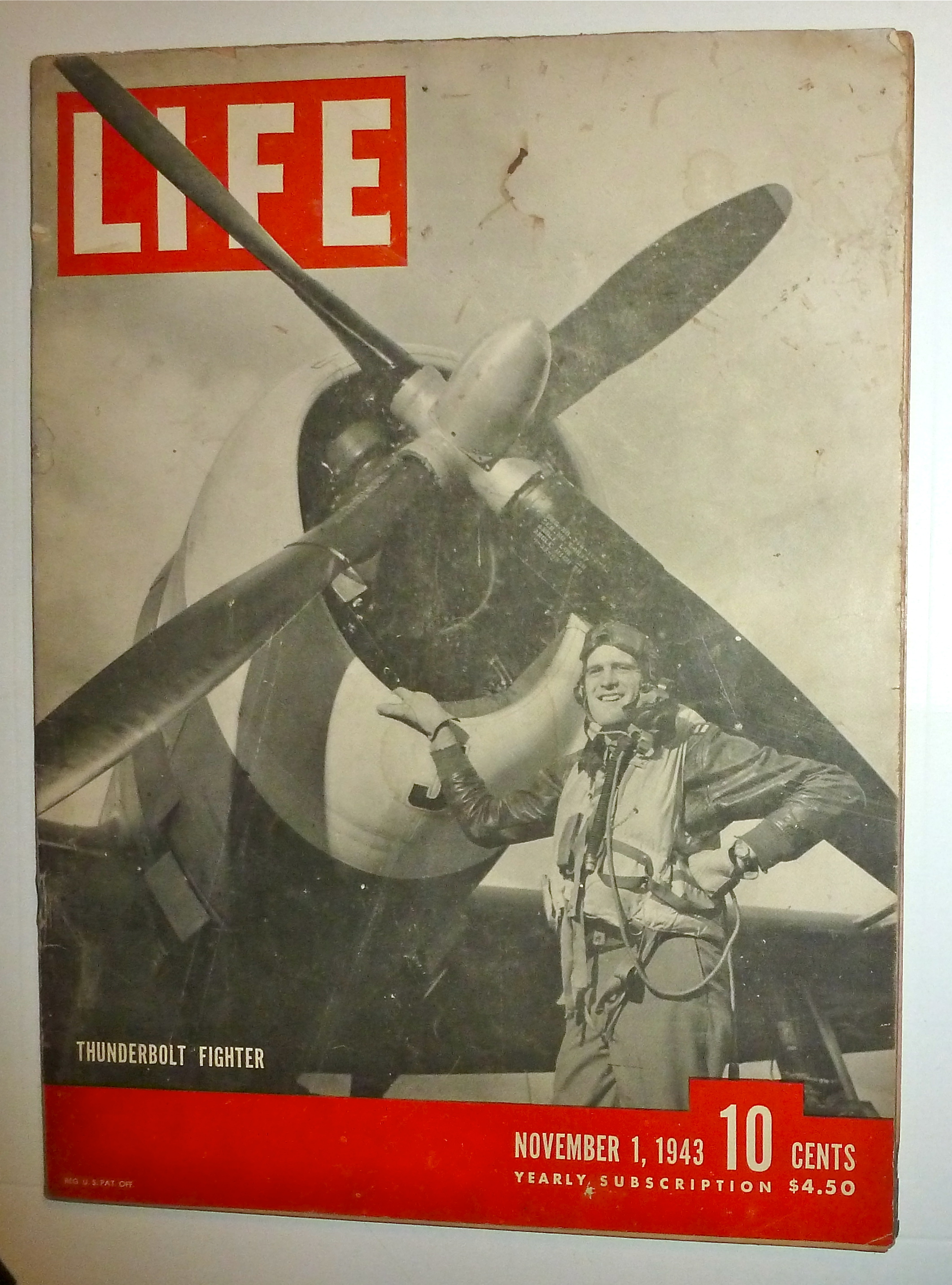 Life Magazine-November 1, 1943-Thunderbolt Fighter