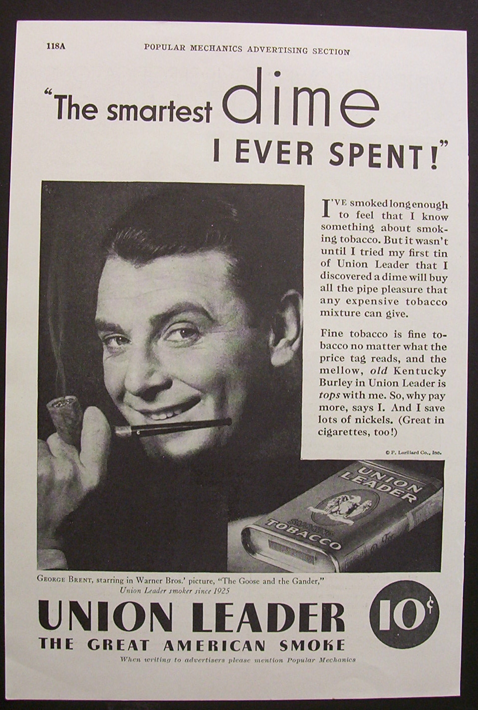 1935  Union  Leader  Tobacco