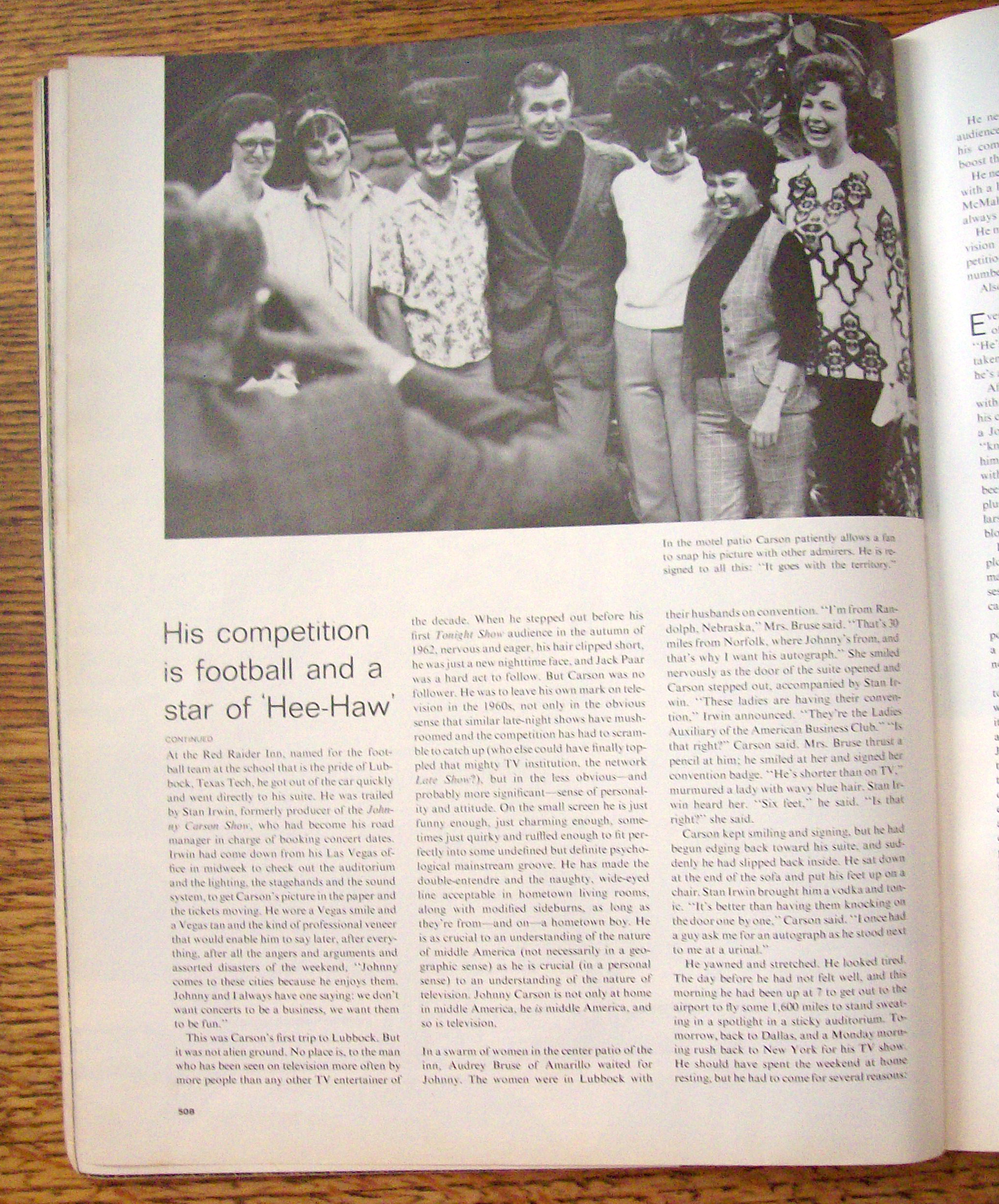 Life Magazine-January 23,1970-Johnny Carson