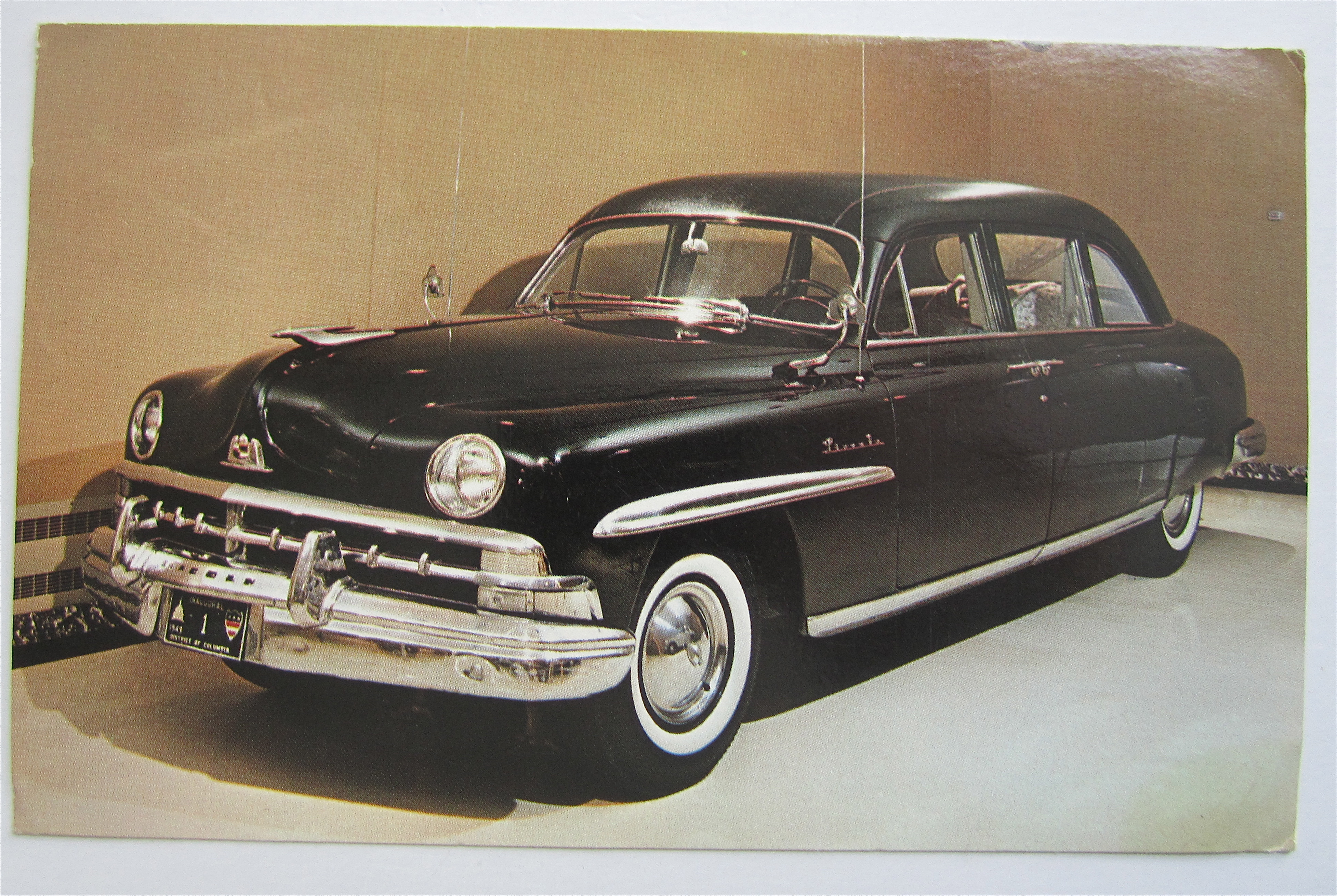 1950 Lincoln Cosmopolitan Limousine Postcard