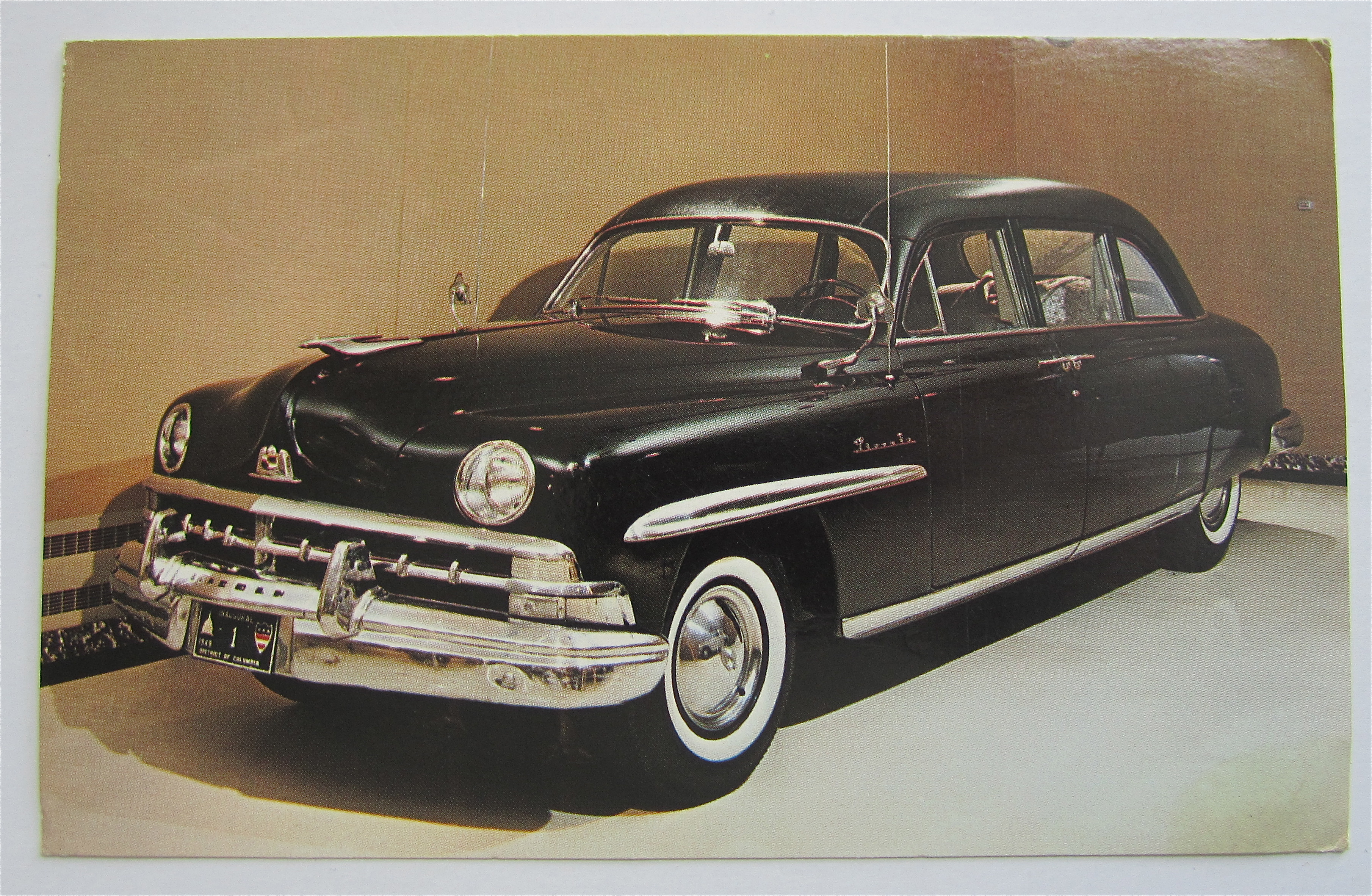 1950 Lincoln Cosmopolitan Limousine Postcard