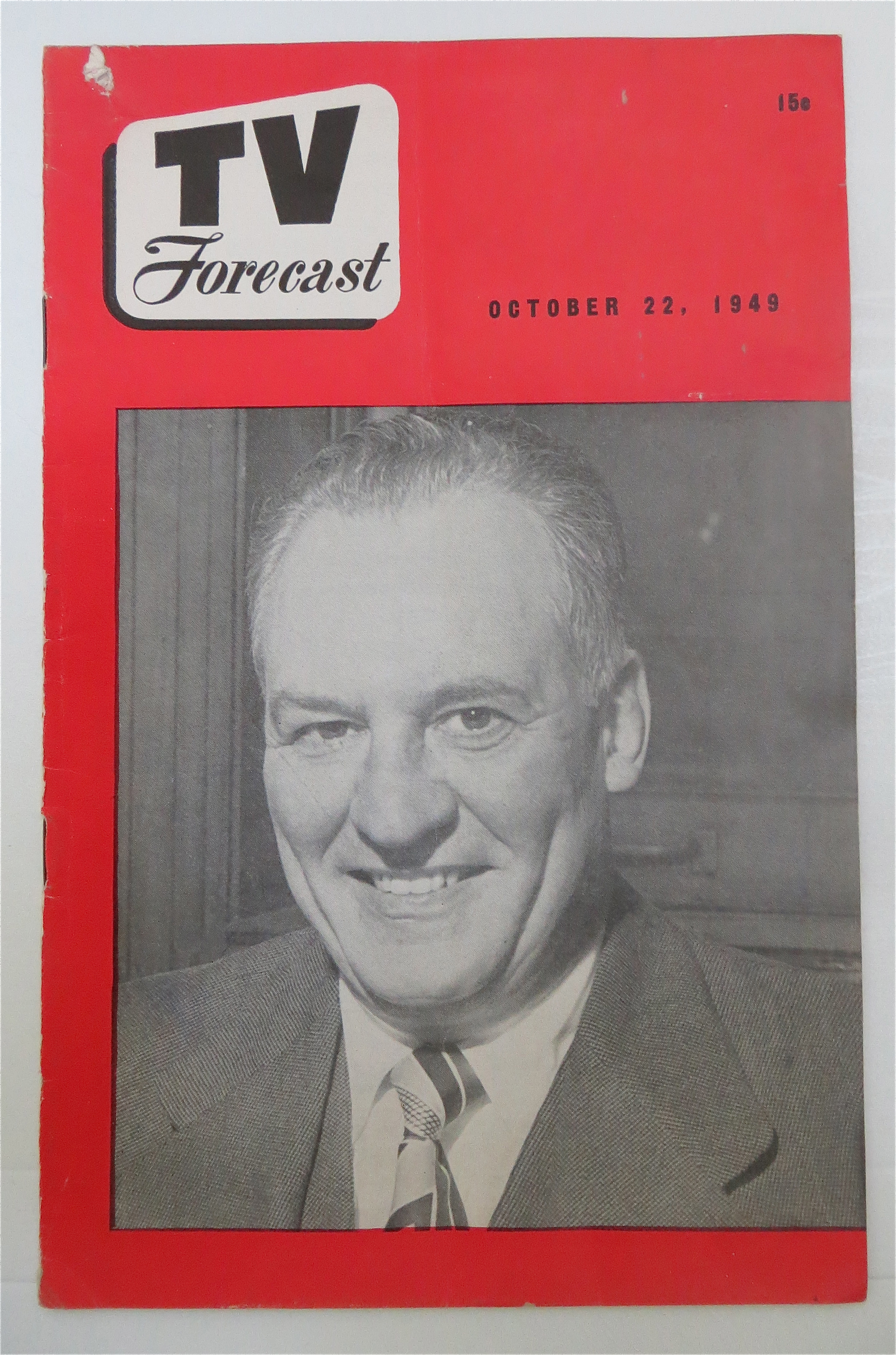 Television Forecast October 22, 1949 Red Grange