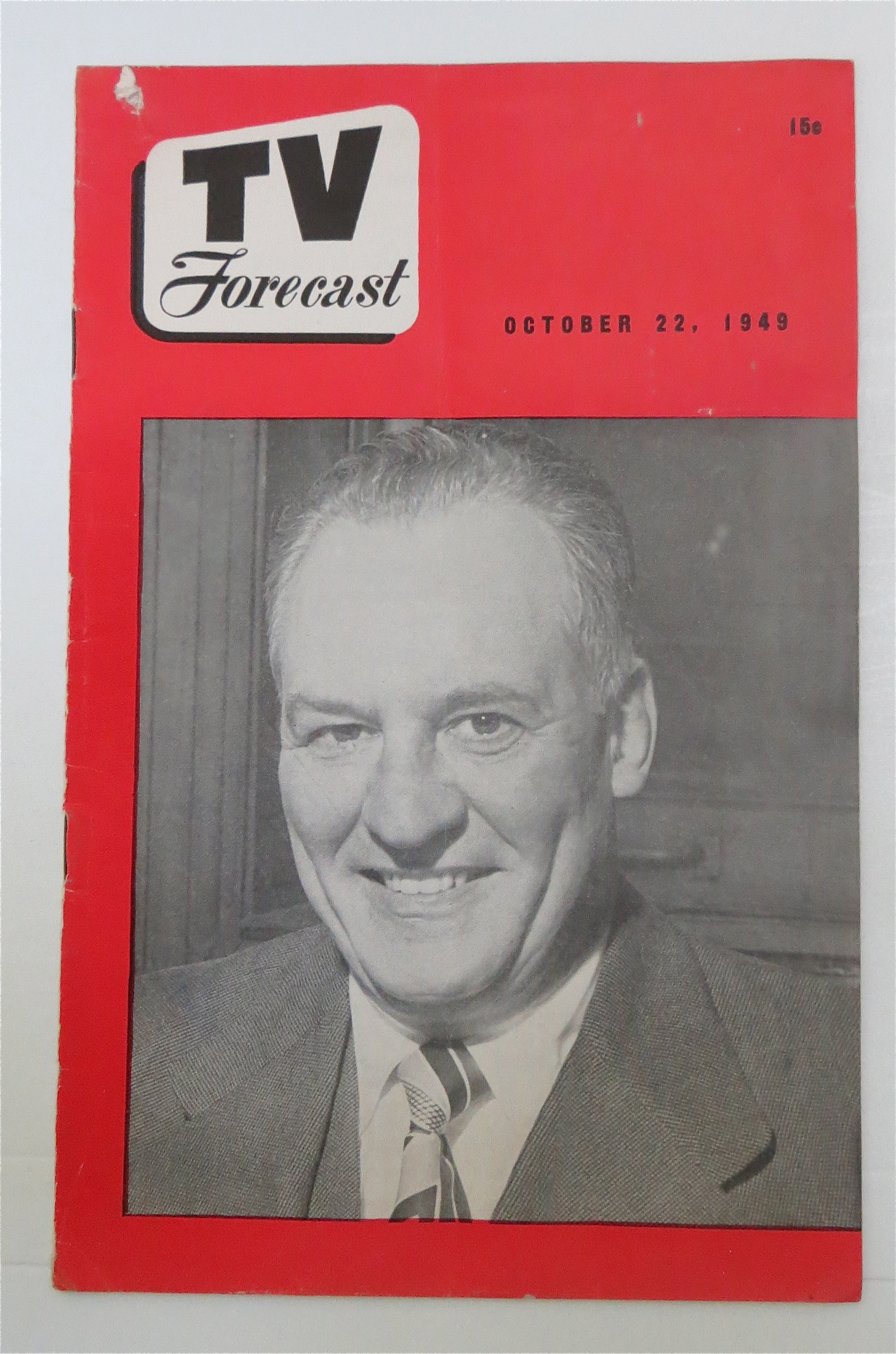 Television Forecast October 22, 1949 Red Grange