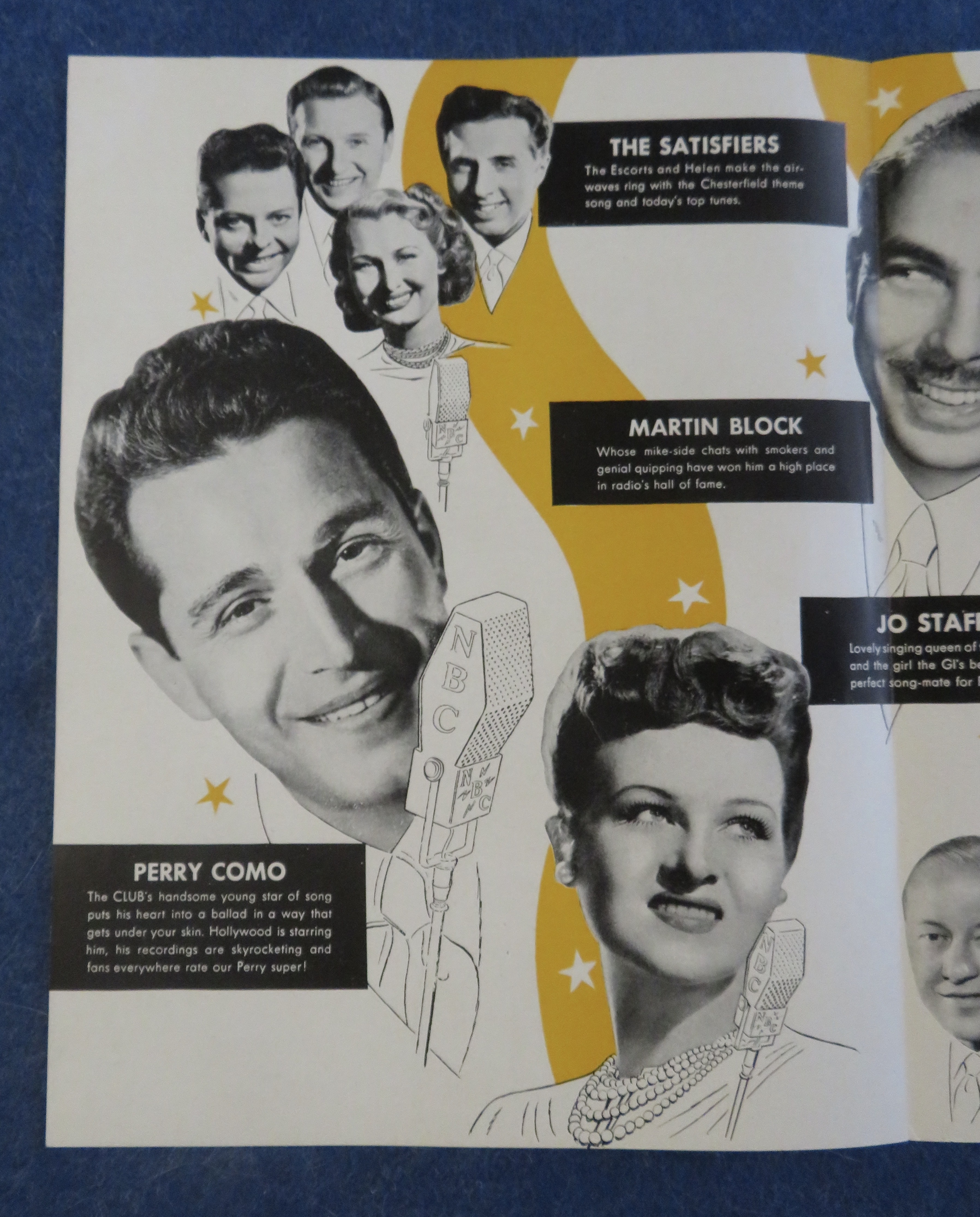 1940's Chesterfield Cigarettes with the Supper Club