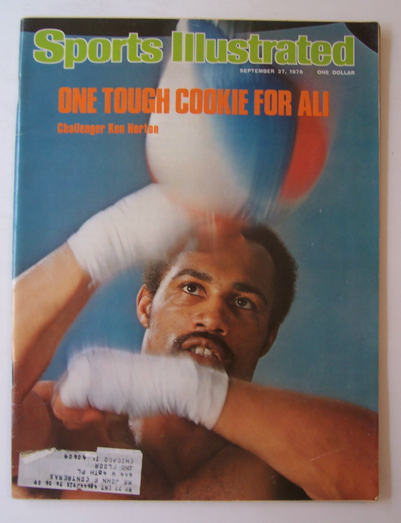 Sports Illustrated Magazine -Sept 27, 1976- Ken Norton
