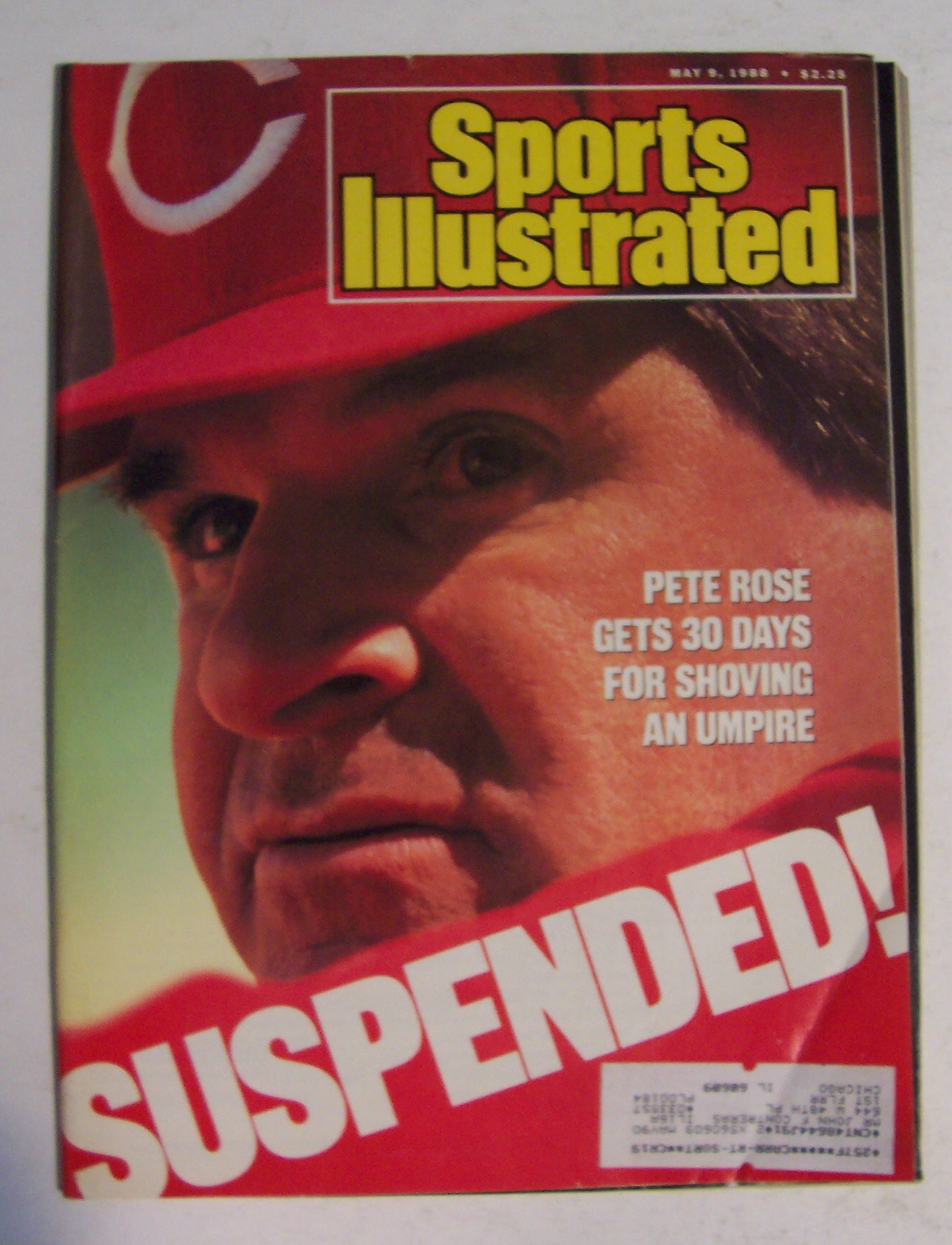 Sports Illustrated Magazine - May 9, 1988 - Pete Rose