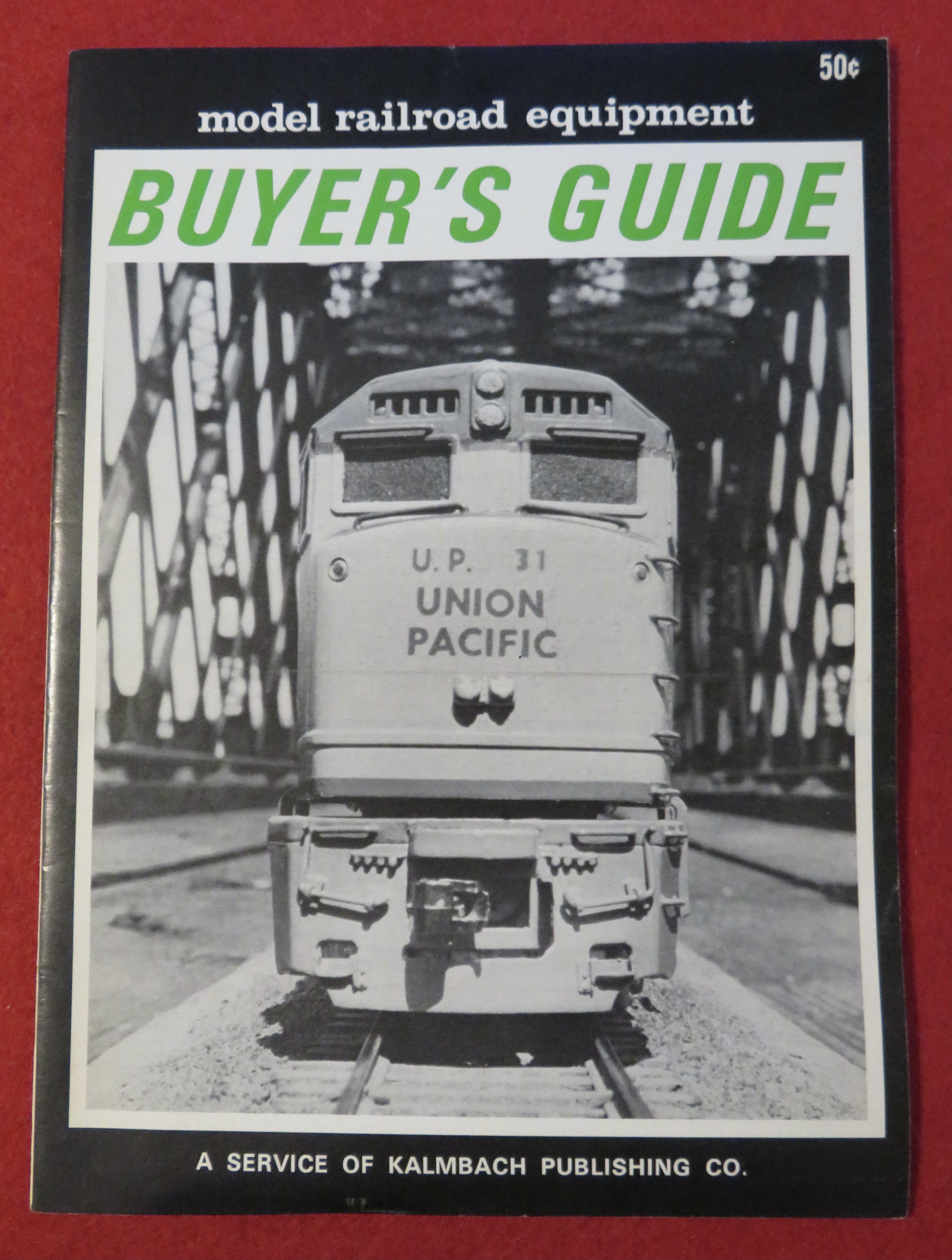 Model Railroad Equipment Buyer's Guide  1960's