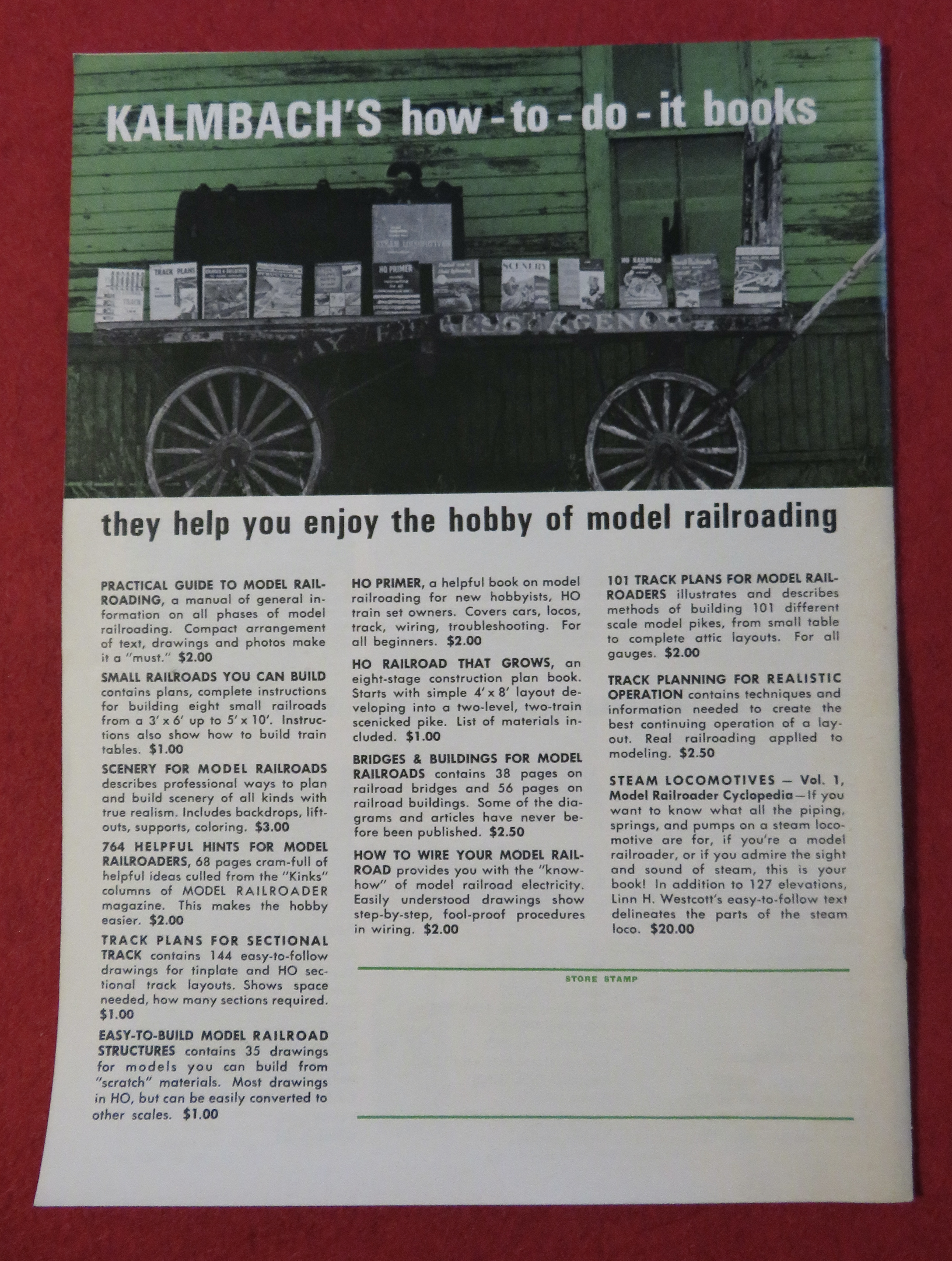 Model Railroad Equipment Buyer's Guide  1960's