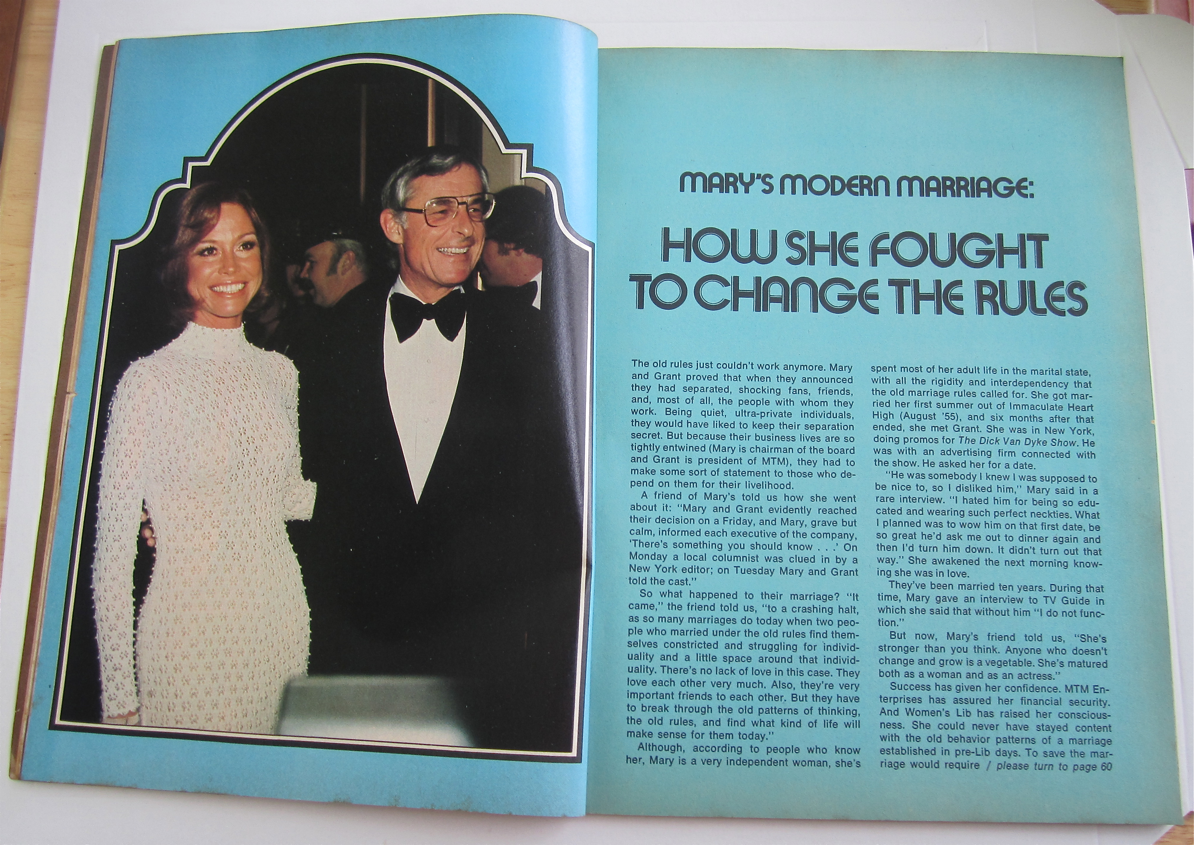 Motion Picture Magazine May 1974 Liz, Cher & Mary