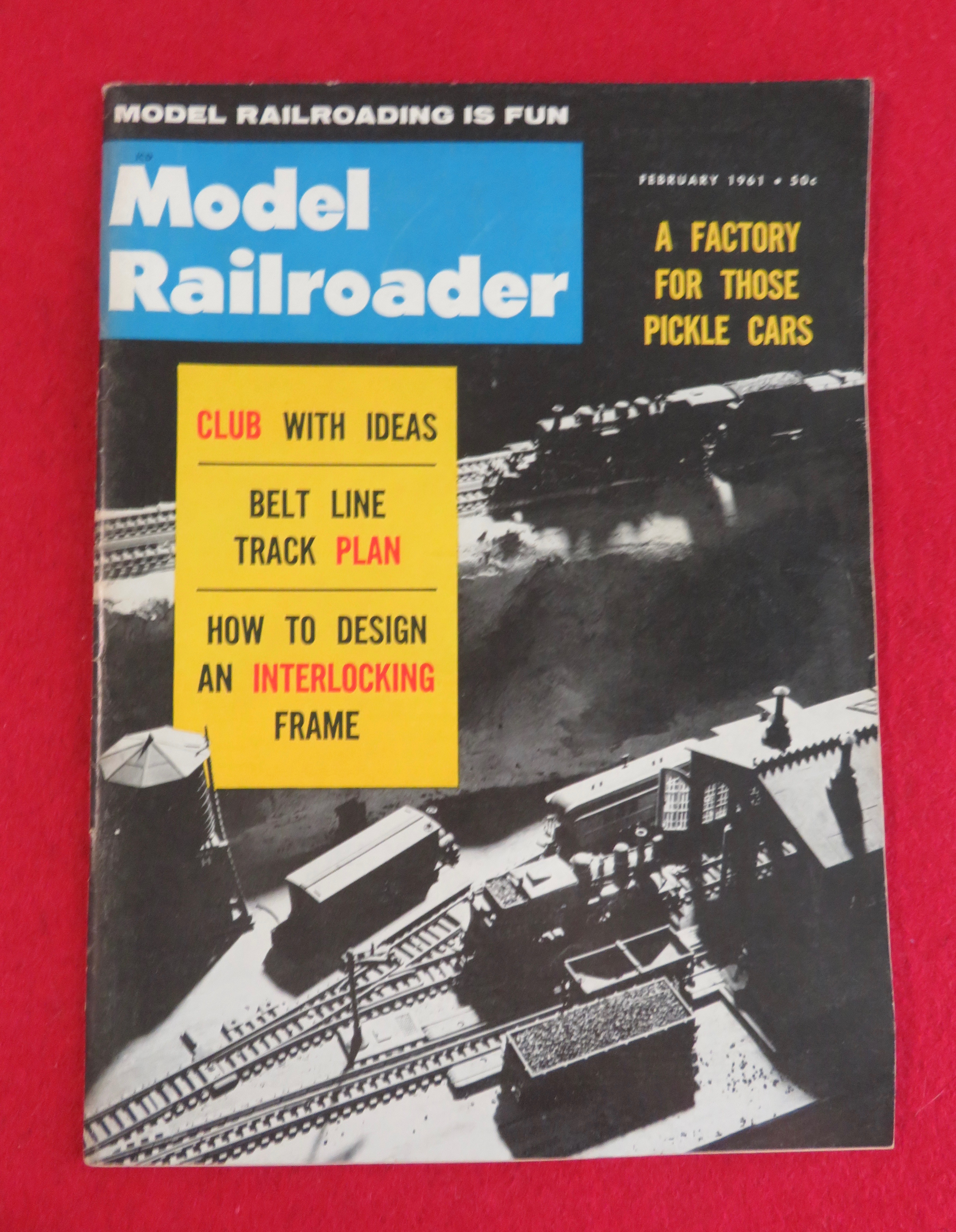 Model Railroader Magazine February 1961