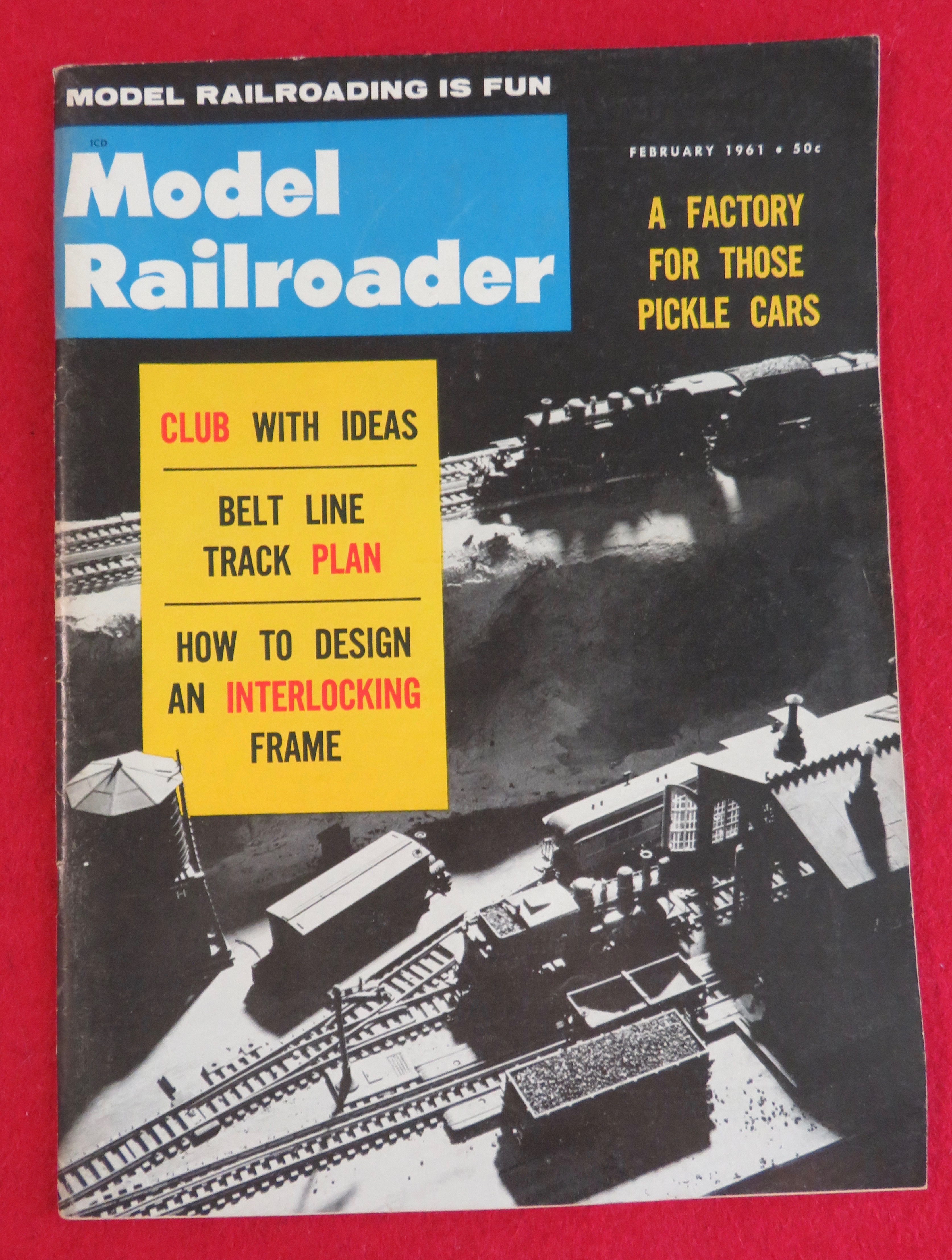 Model Railroader Magazine February 1961