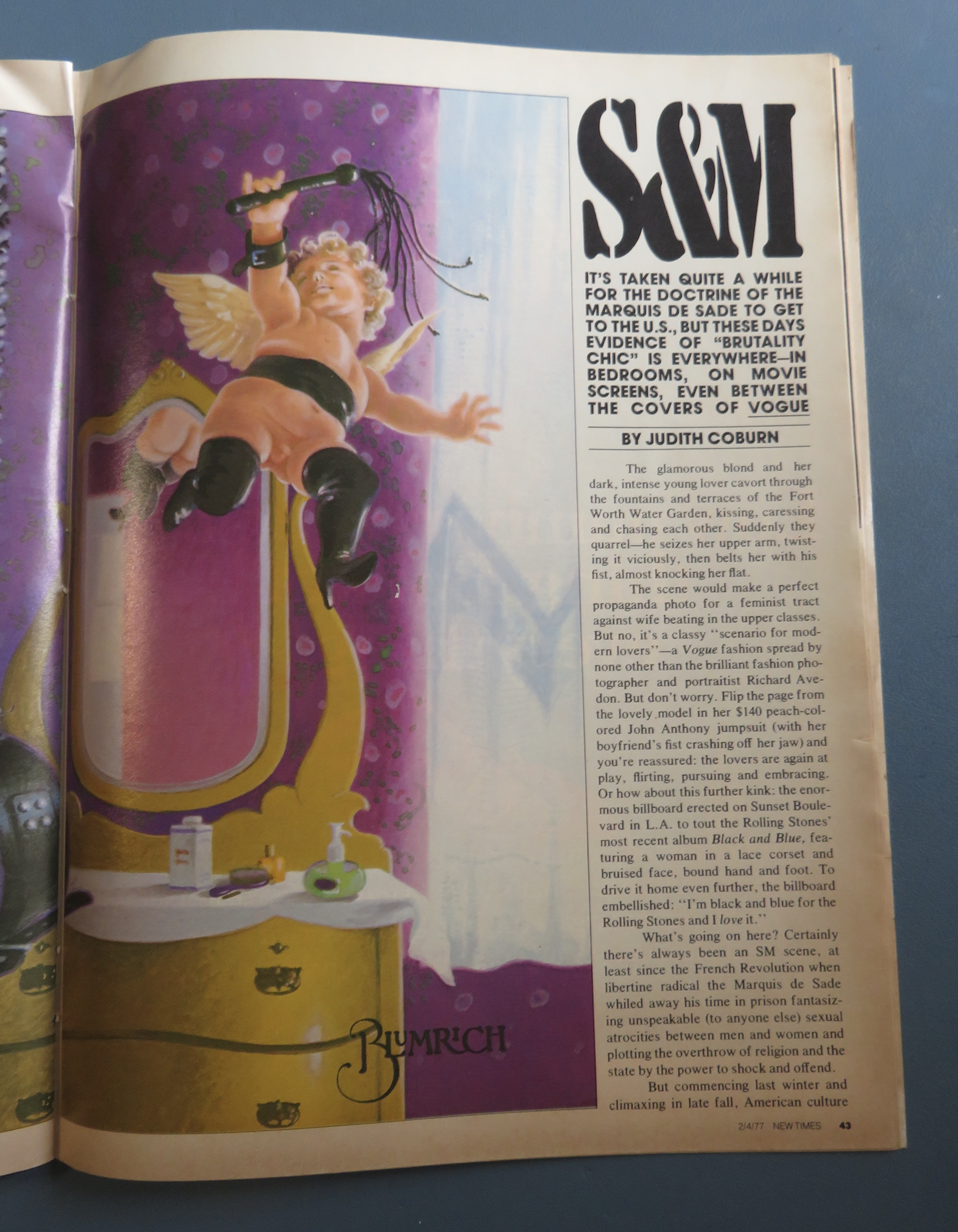 New Times Magazine February 4, 1977 Gary Gilmore
