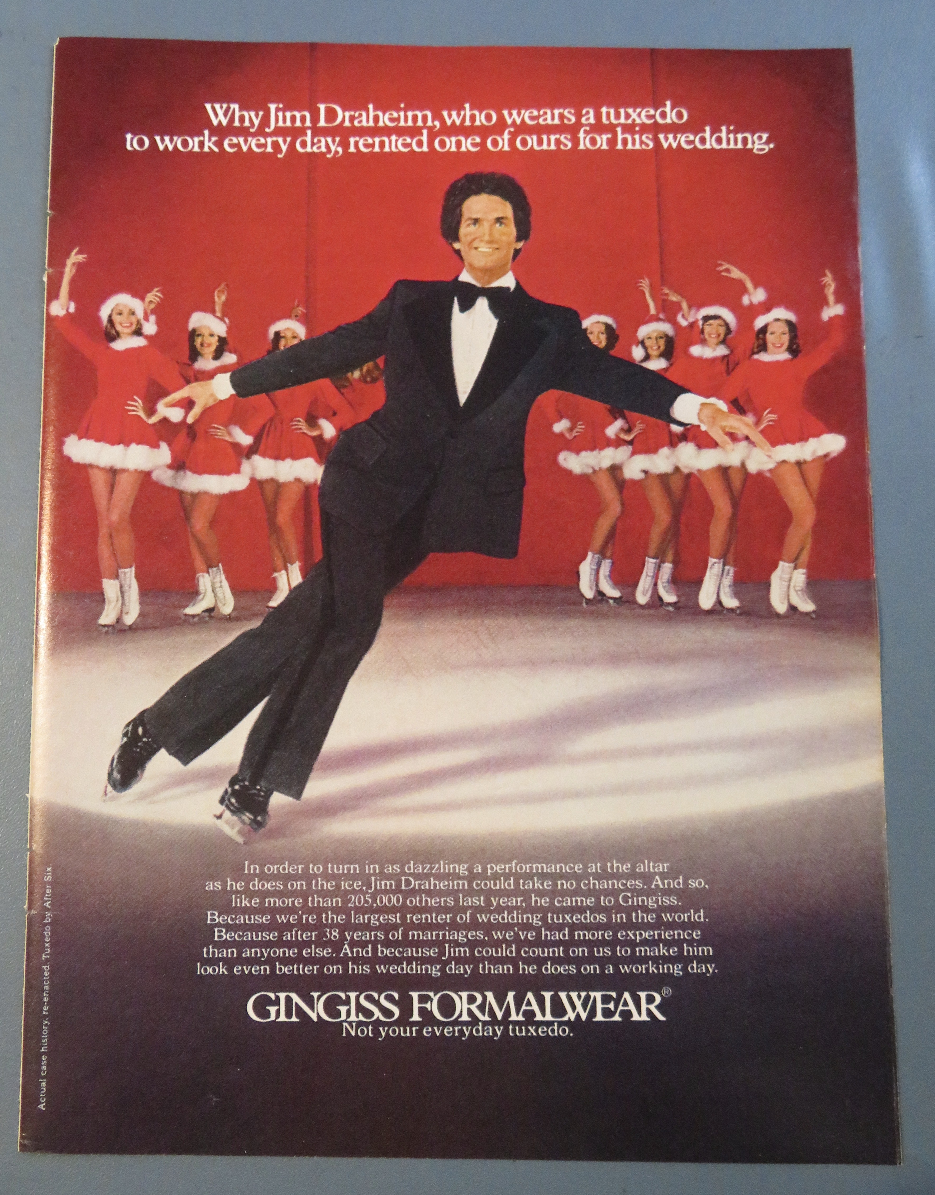 1974 Gingiss Formalwear with Jim Draheim