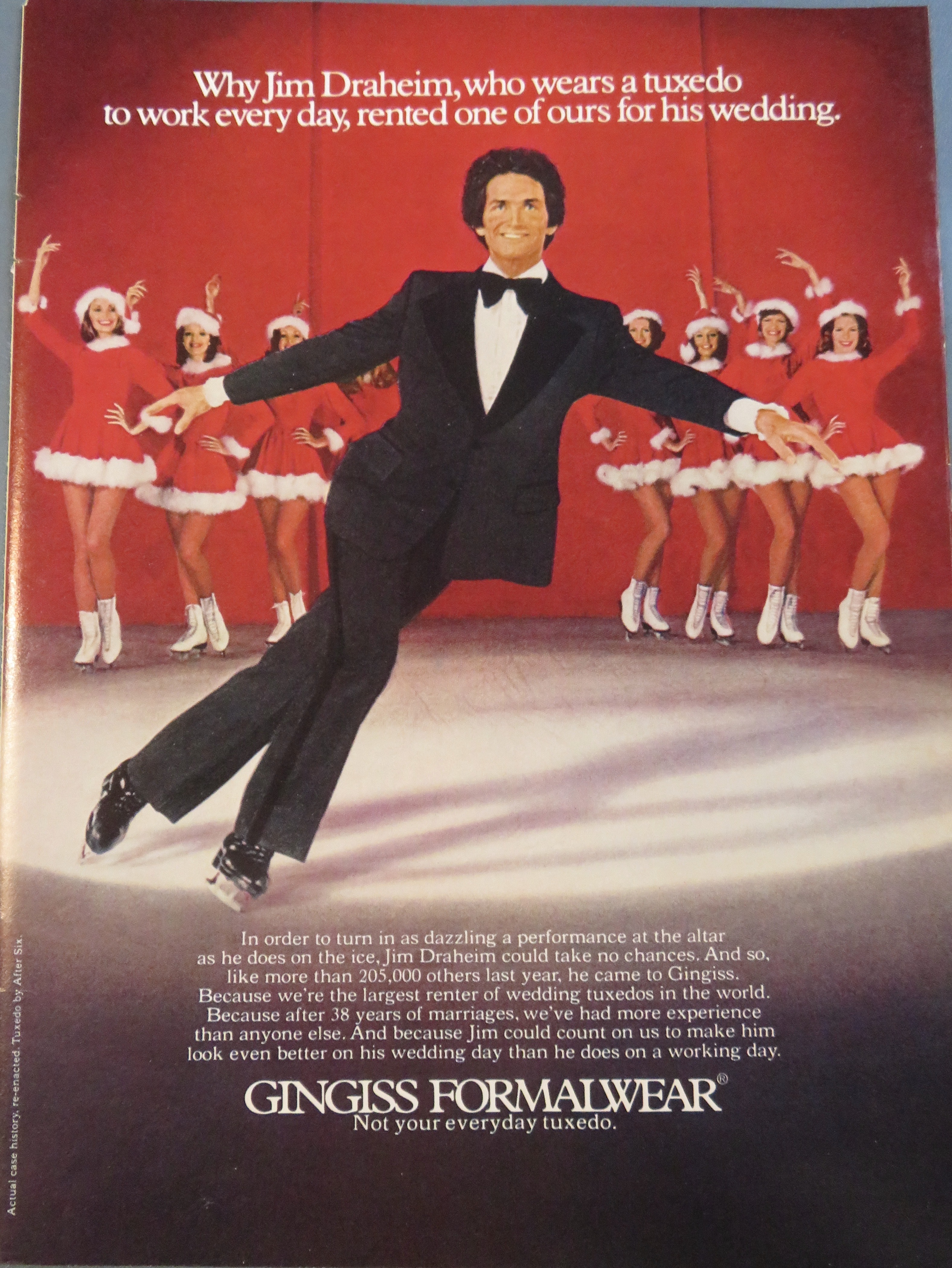 1974 Gingiss Formalwear with Jim Draheim