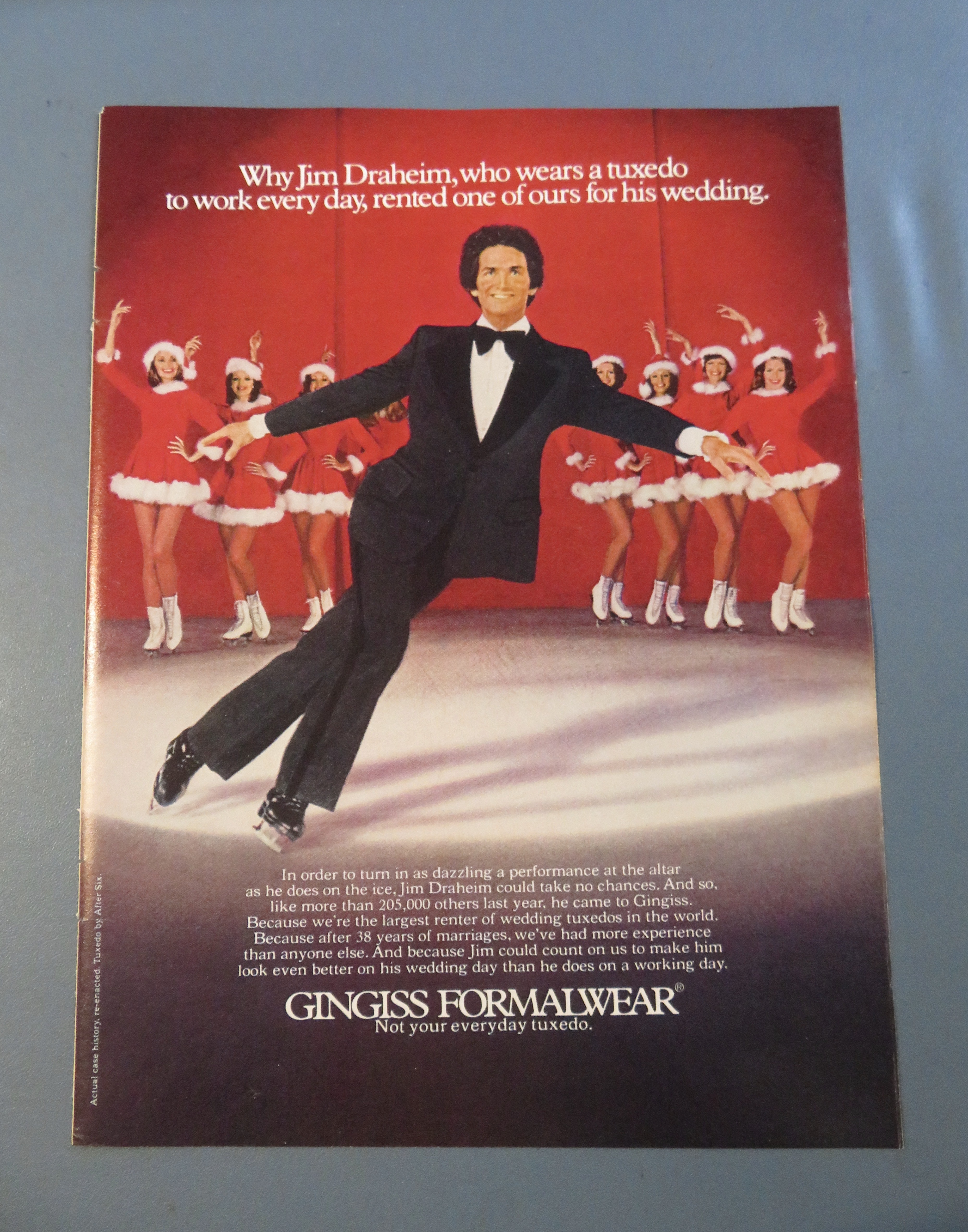 1974 Gingiss Formalwear with Jim Draheim