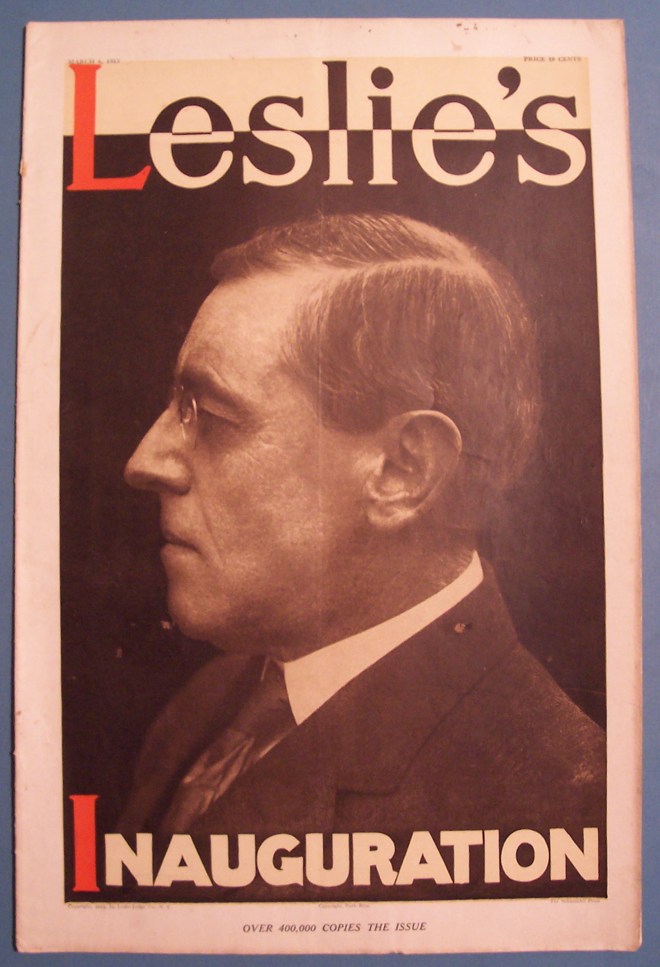 Leslie's Newspaper - March 6, 1913