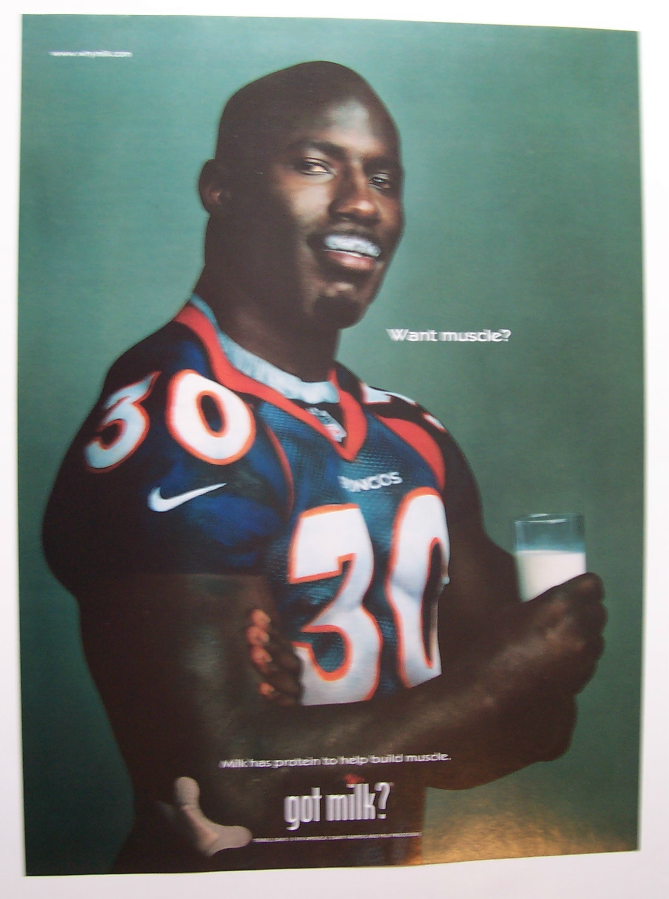 2000 Got Milk with Football's Terrell Davis