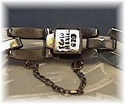 7 1/2 Inch Heavy Mexican Sterling Silver Brac