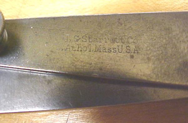 Starrett No. 41 4 Inch Hermaphrodite Calipers 4 inch
