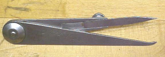 Starrett No. 41 4 Inch Hermaphrodite Calipers 4 inch