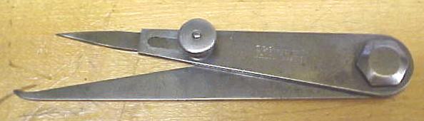 Starrett No. 41 4 Inch Hermaphrodite Calipers 4 inch