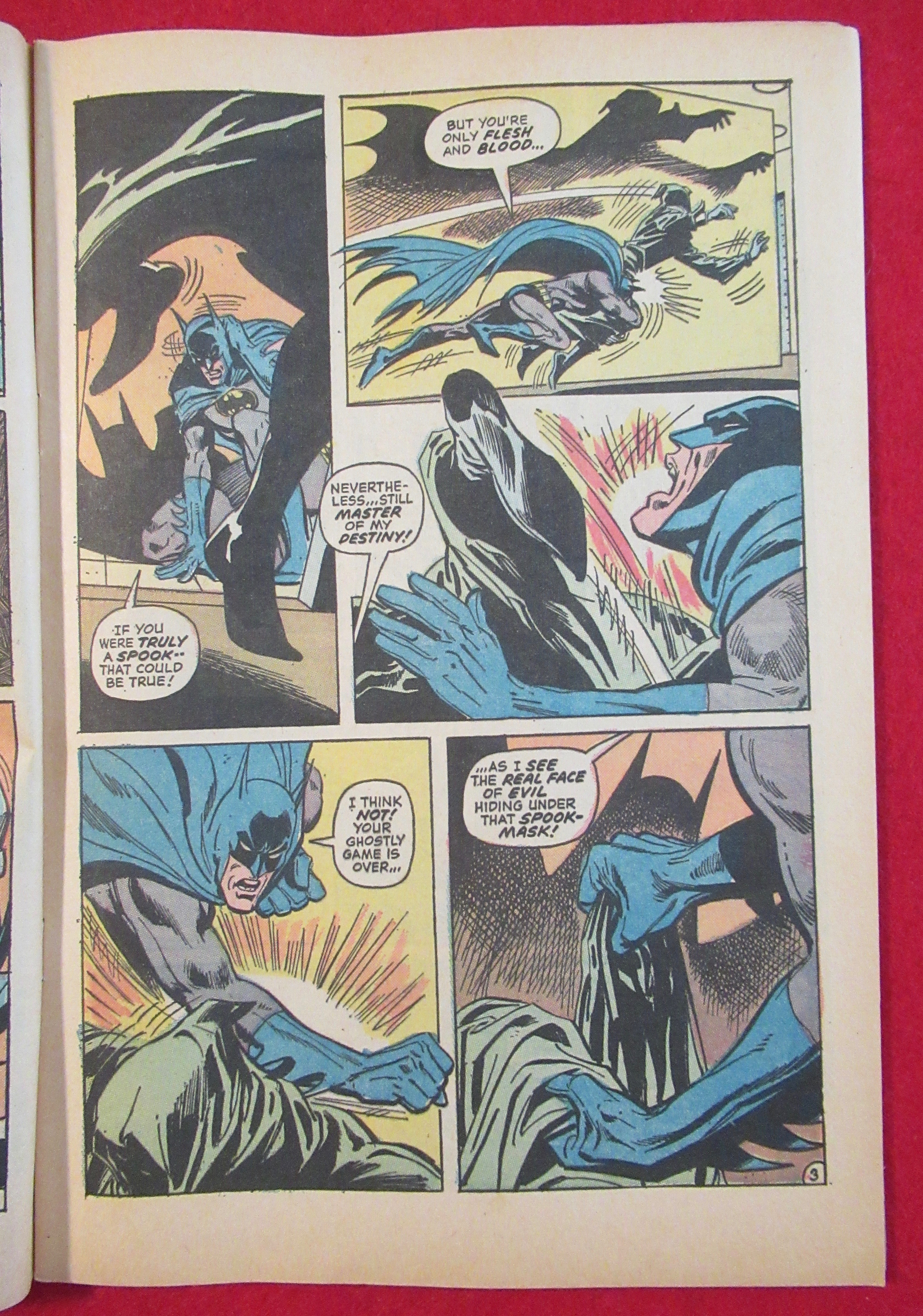Detective Comic July 1973 Spook Strikes Again