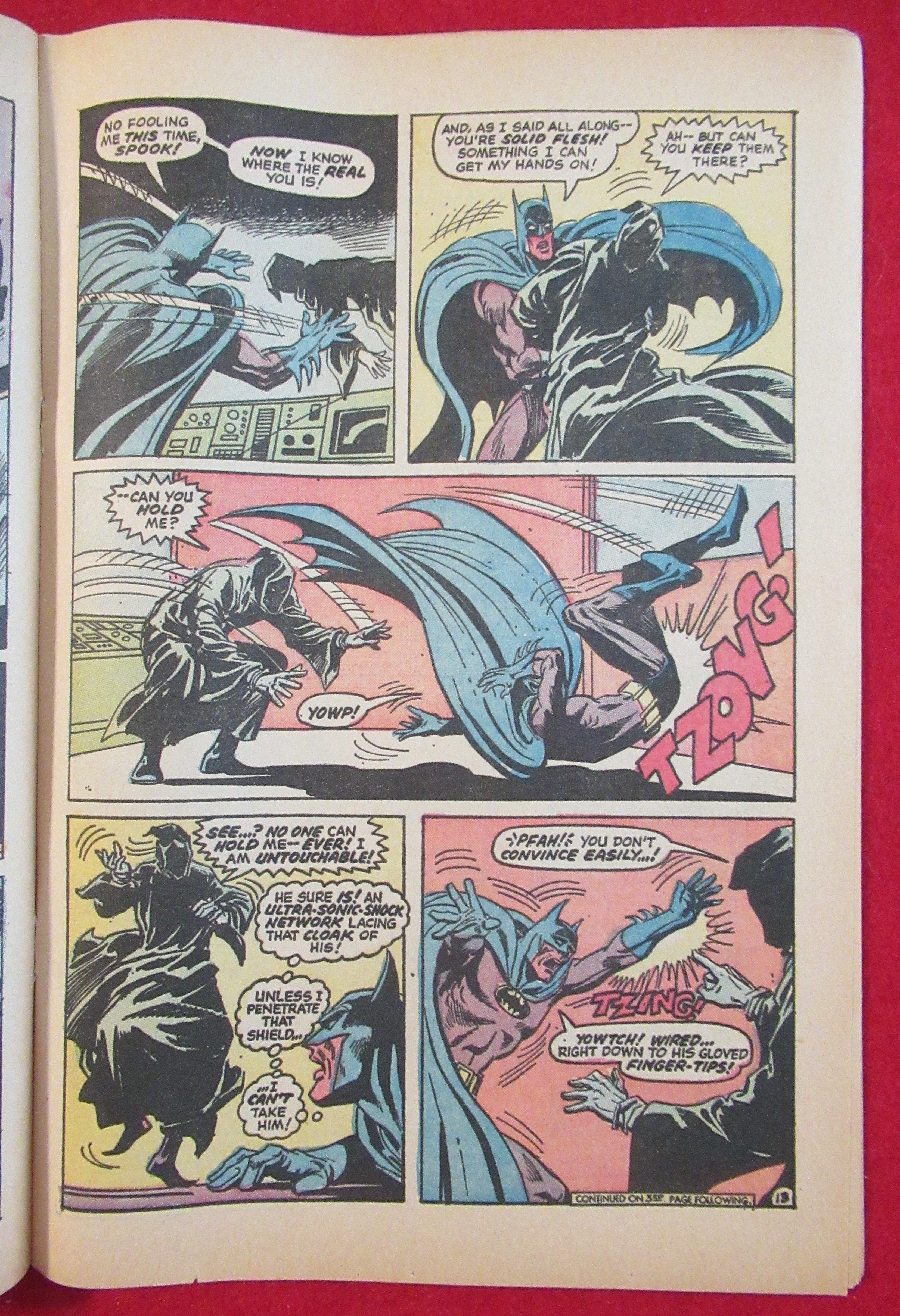 Detective Comic July 1973 Spook Strikes Again