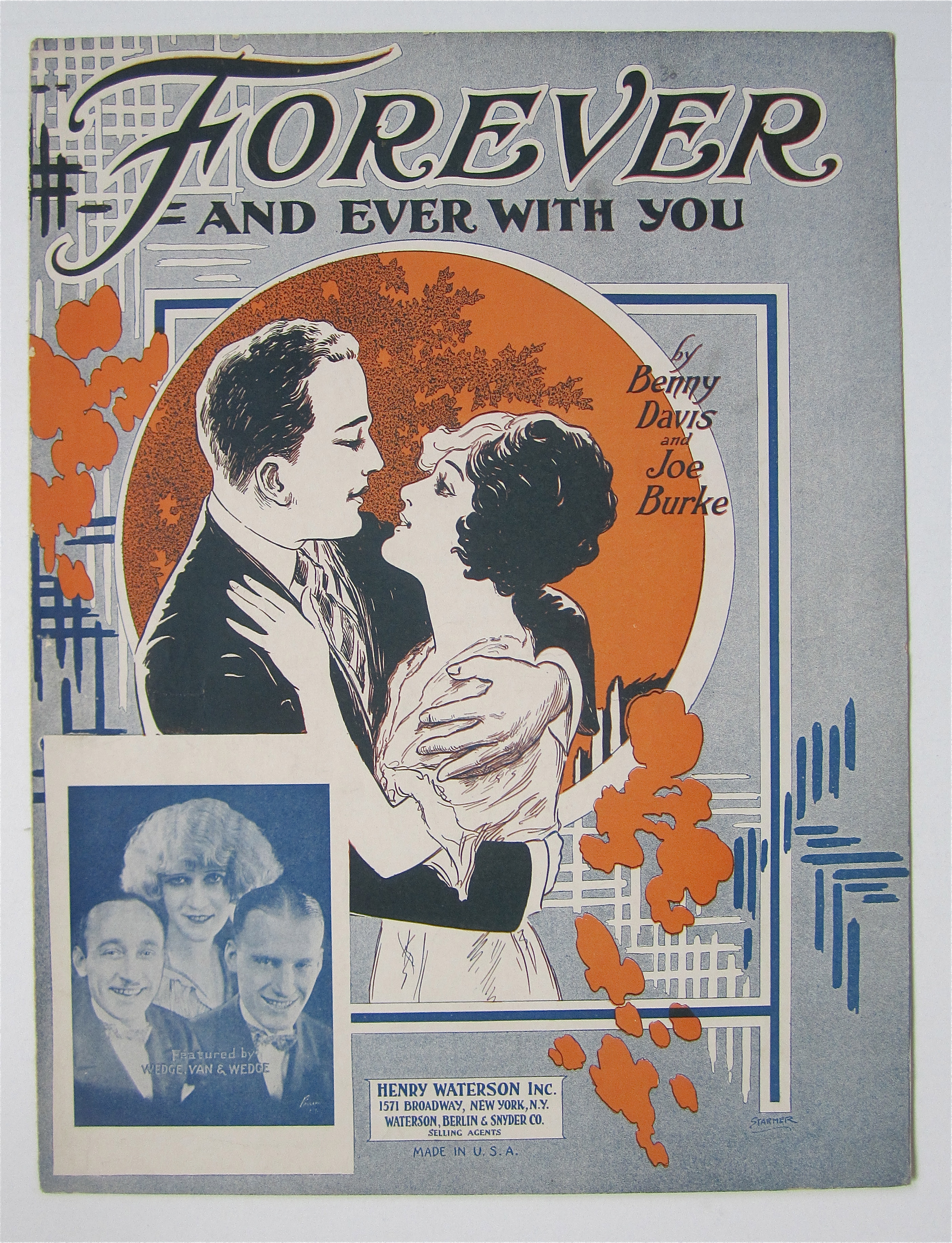 Sheet Music 1925 Forever And Ever With You