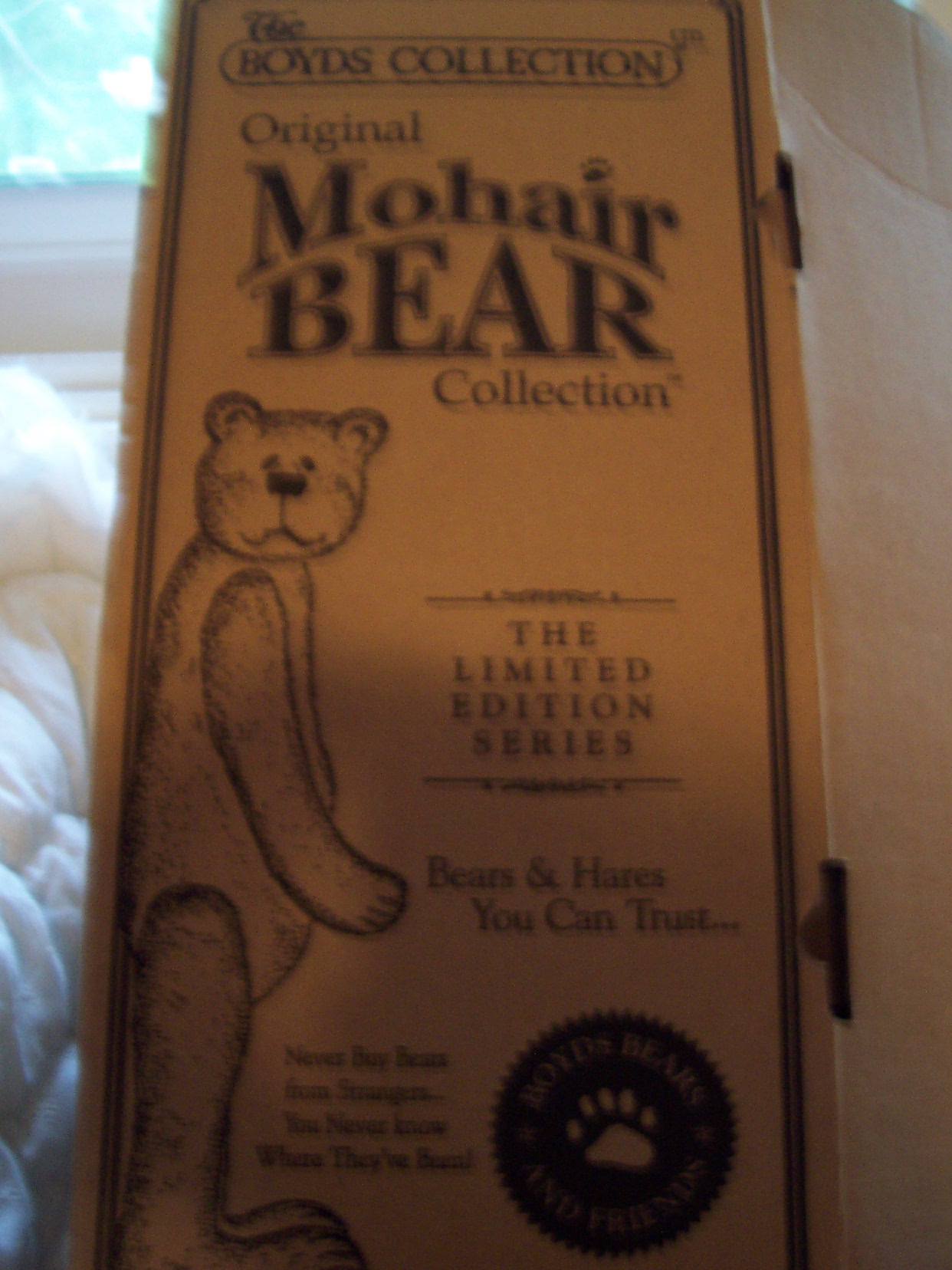 Boyds Bear Roosevelt P Bearington MIB