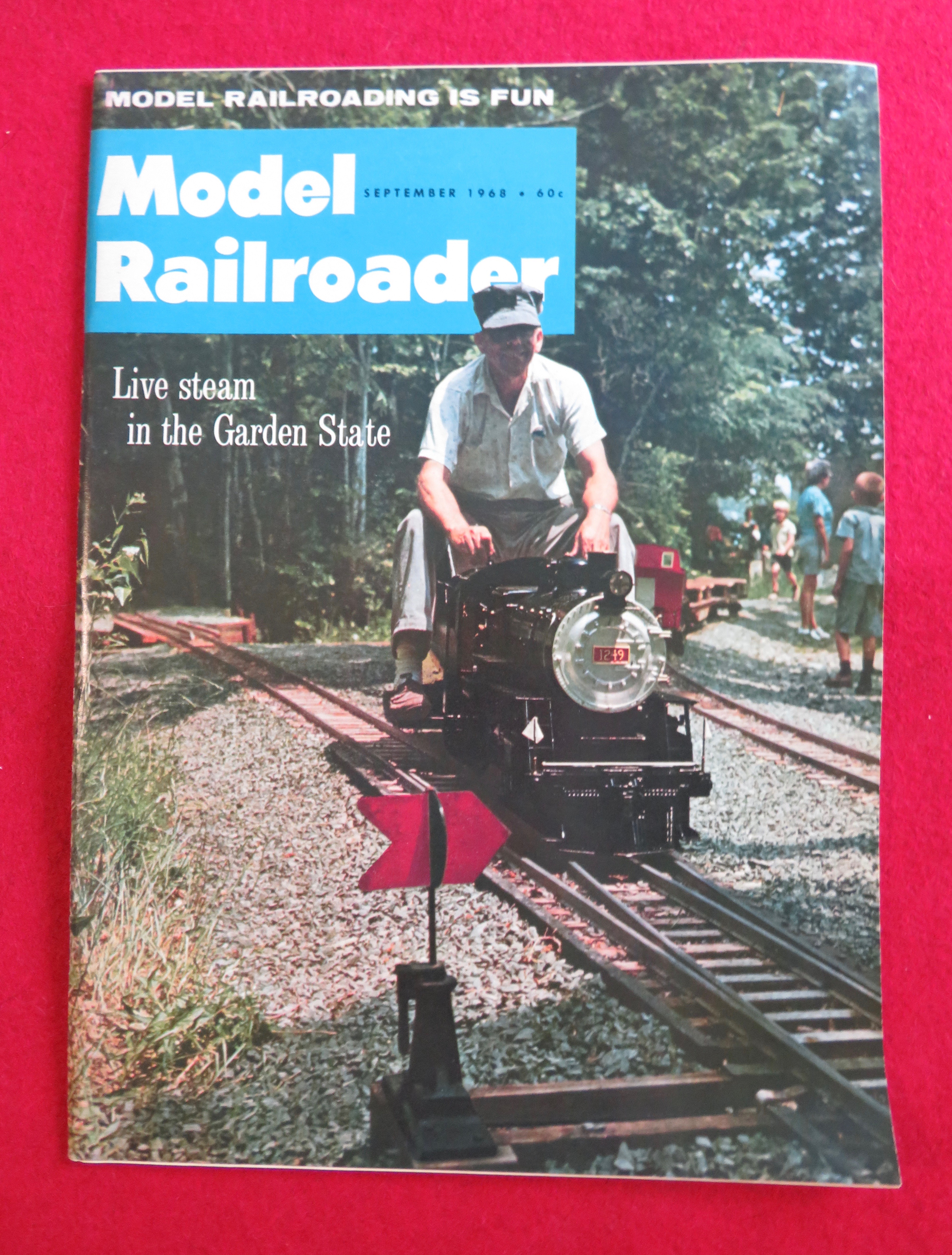 Model Railroader Magazine September 1968 Garden State
