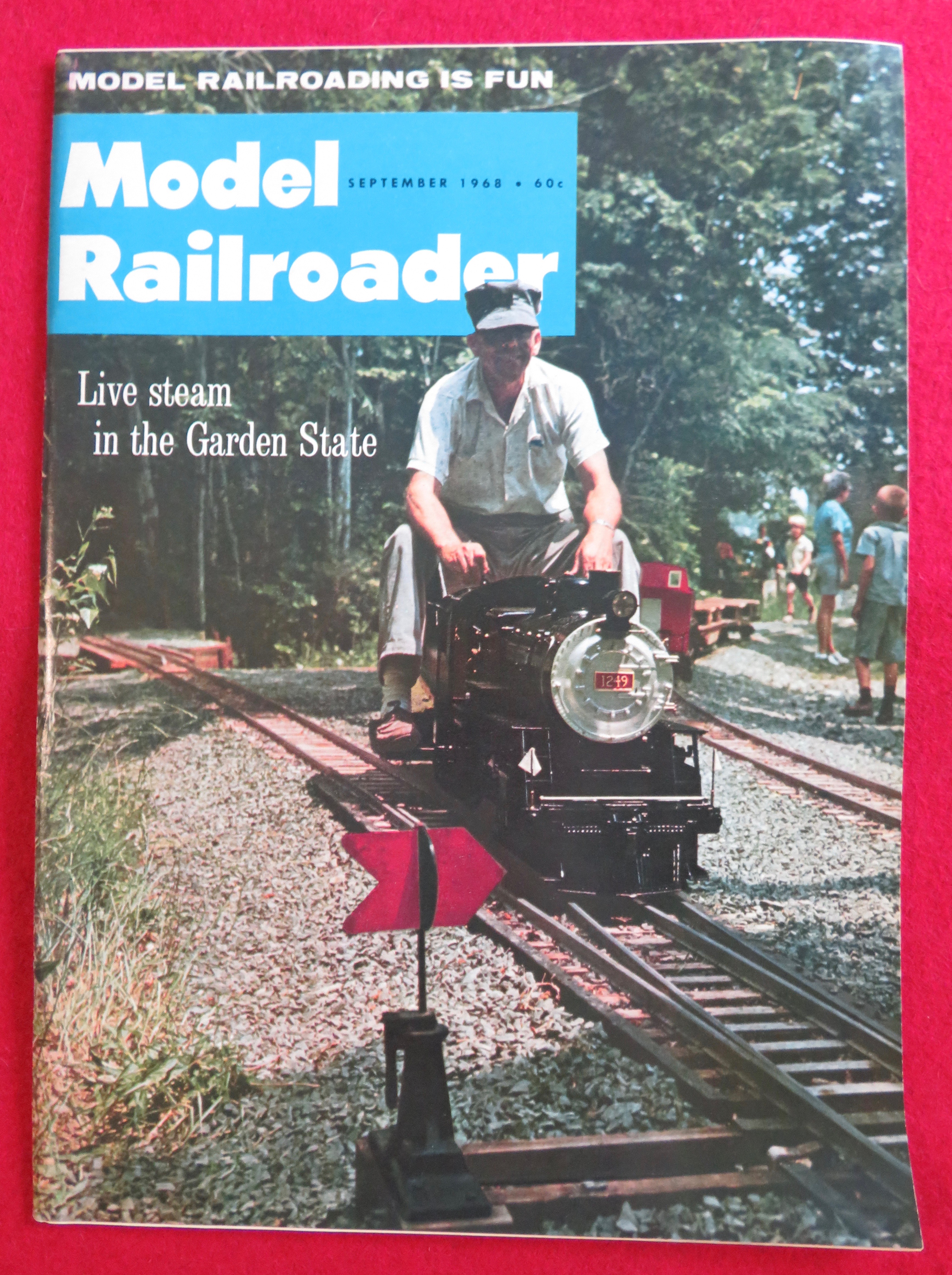 Model Railroader Magazine September 1968 Garden State