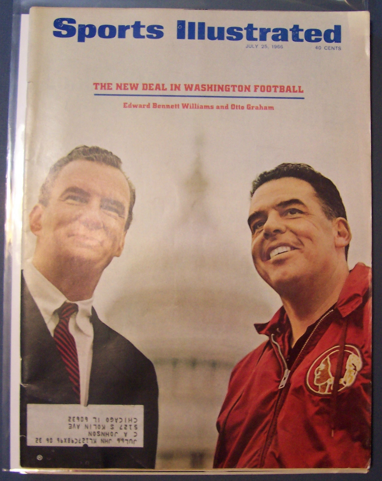 Sports Illustrated Magazine-July 25, 1966-Ed & Otto