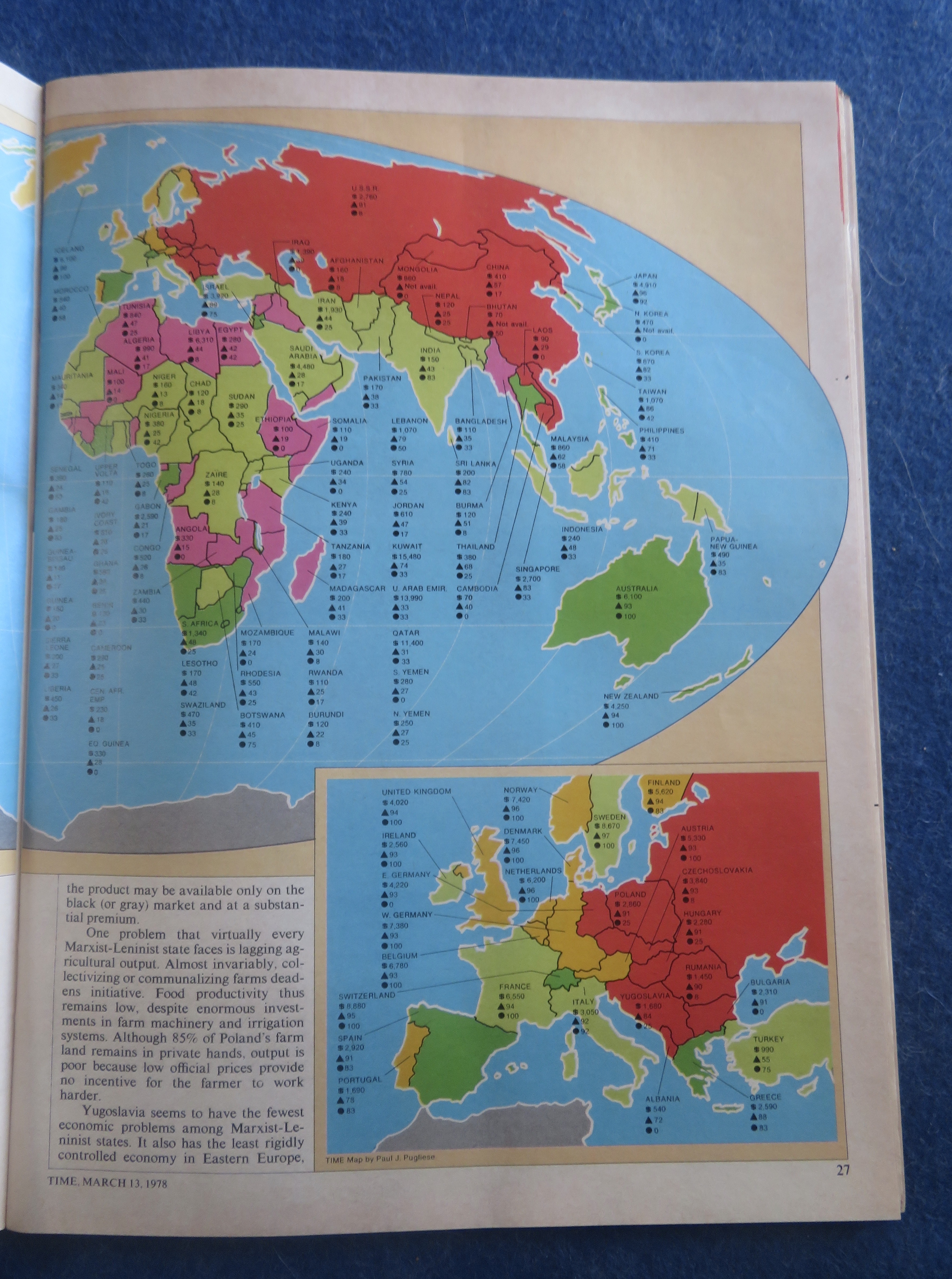 Time Magazine March 13, 1978 Socialism