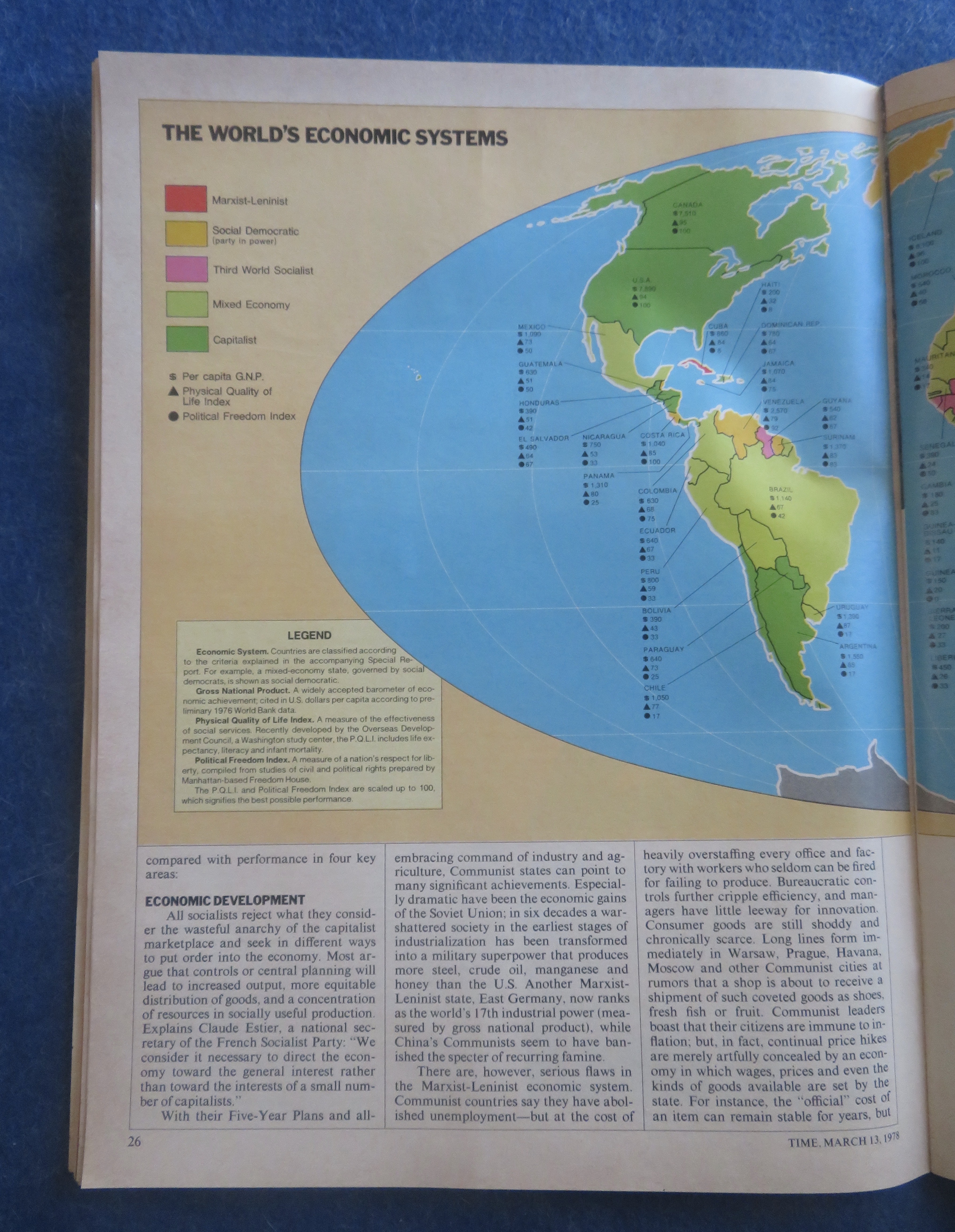 Time Magazine March 13, 1978 Socialism