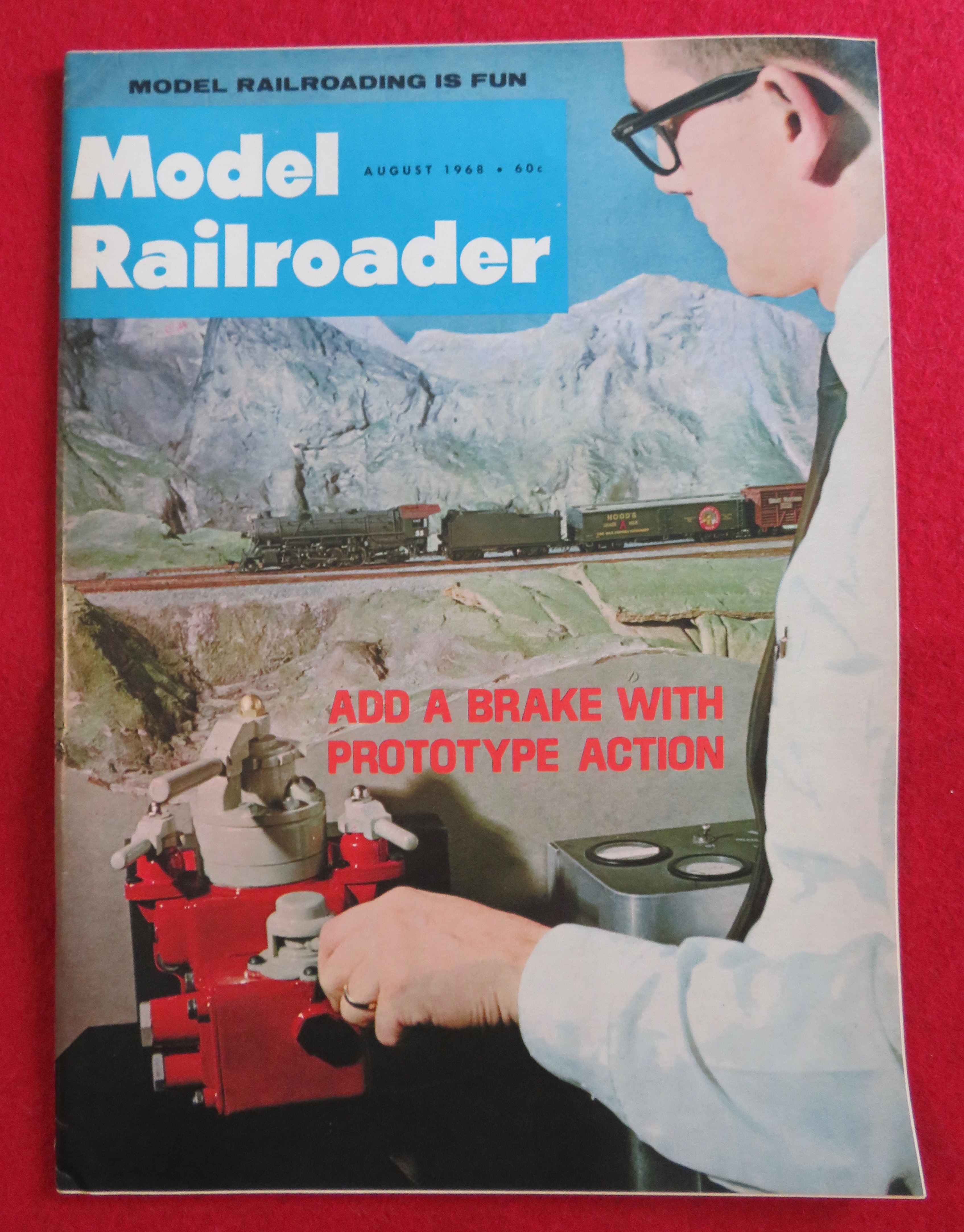 Model Railroader Magazine August 1968 Brakes