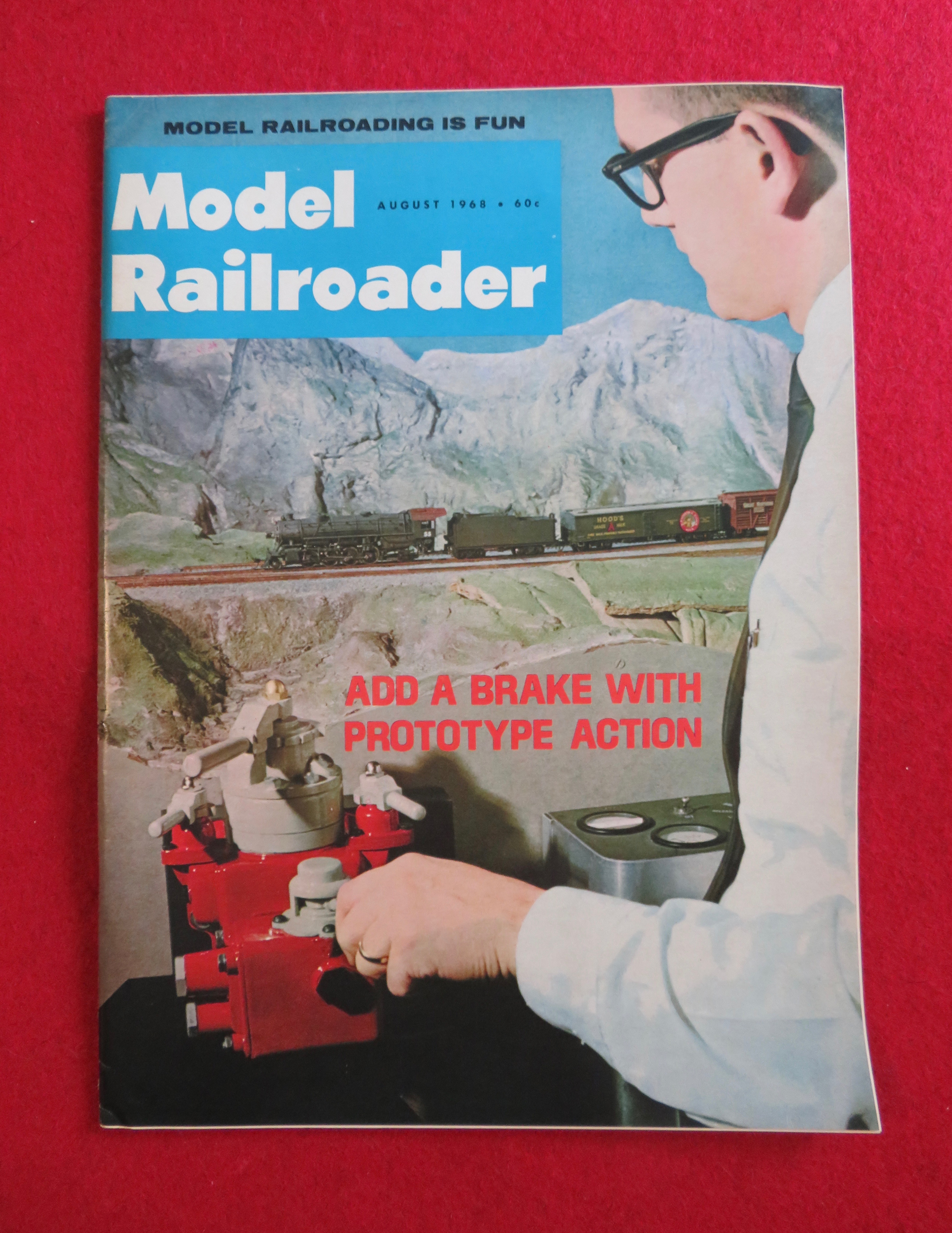 Model Railroader Magazine August 1968 Brakes