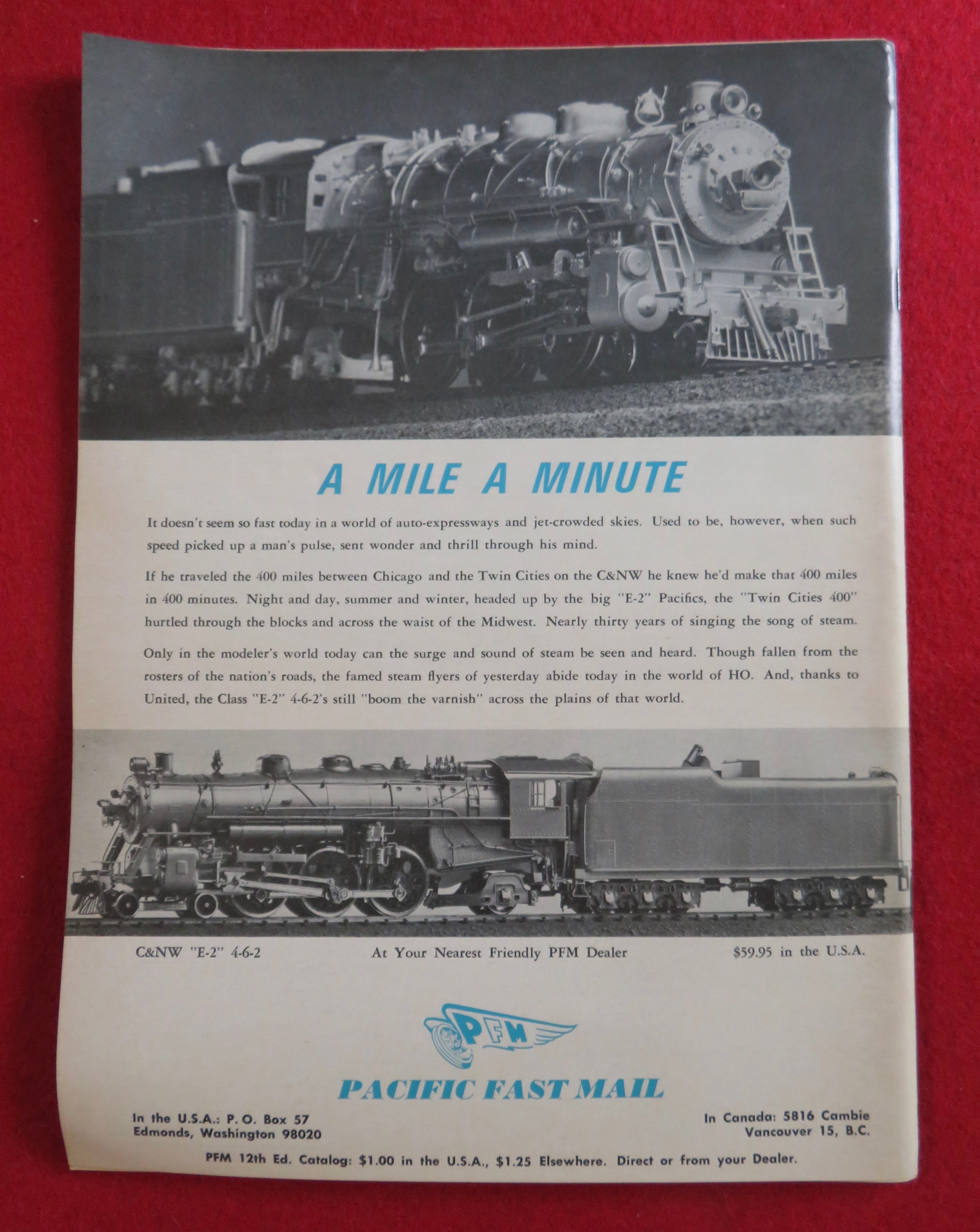Model Railroader Magazine August 1968 Brakes
