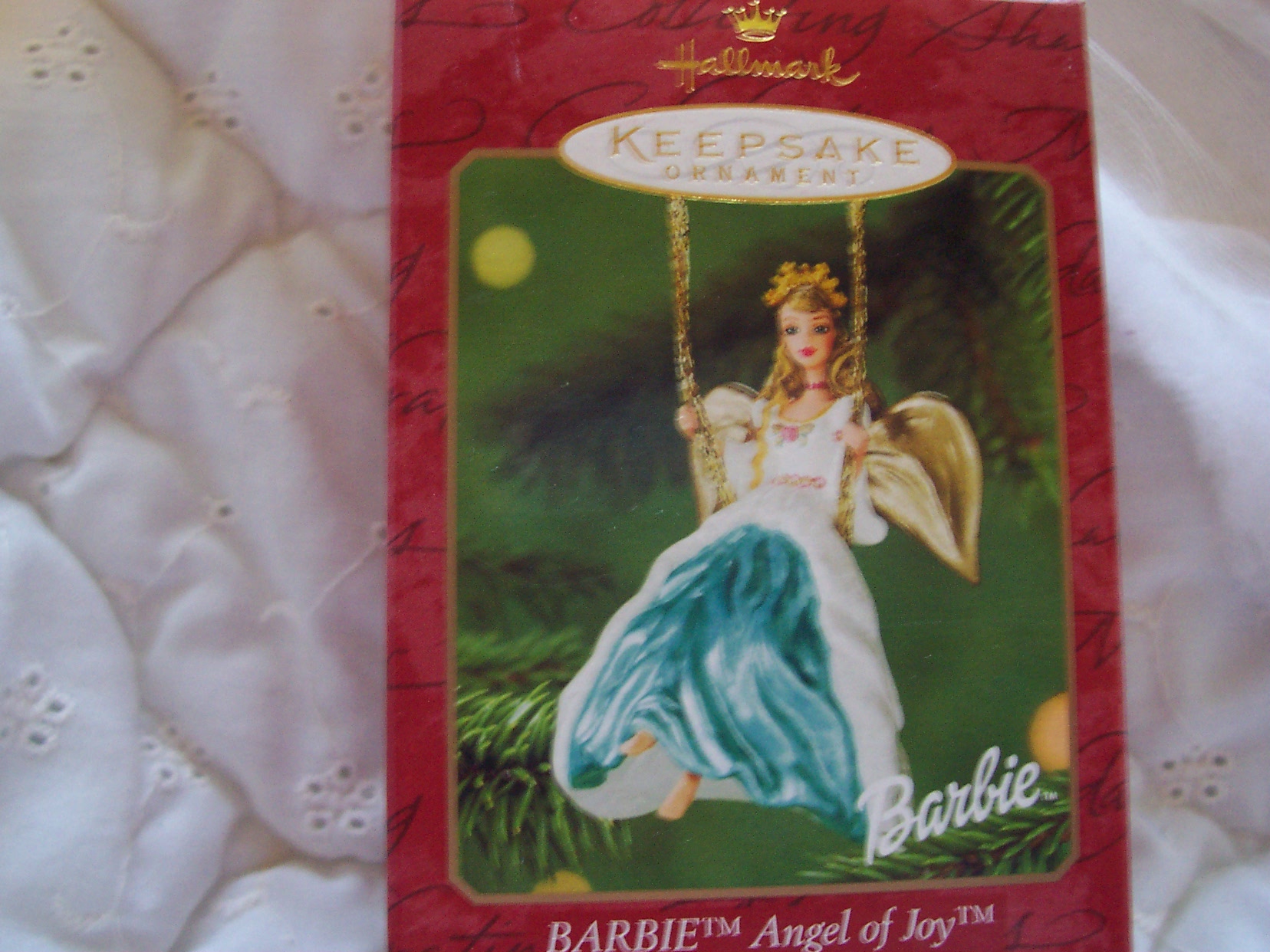 Barbie Ornament Angel of Joy 1999 Hallmark