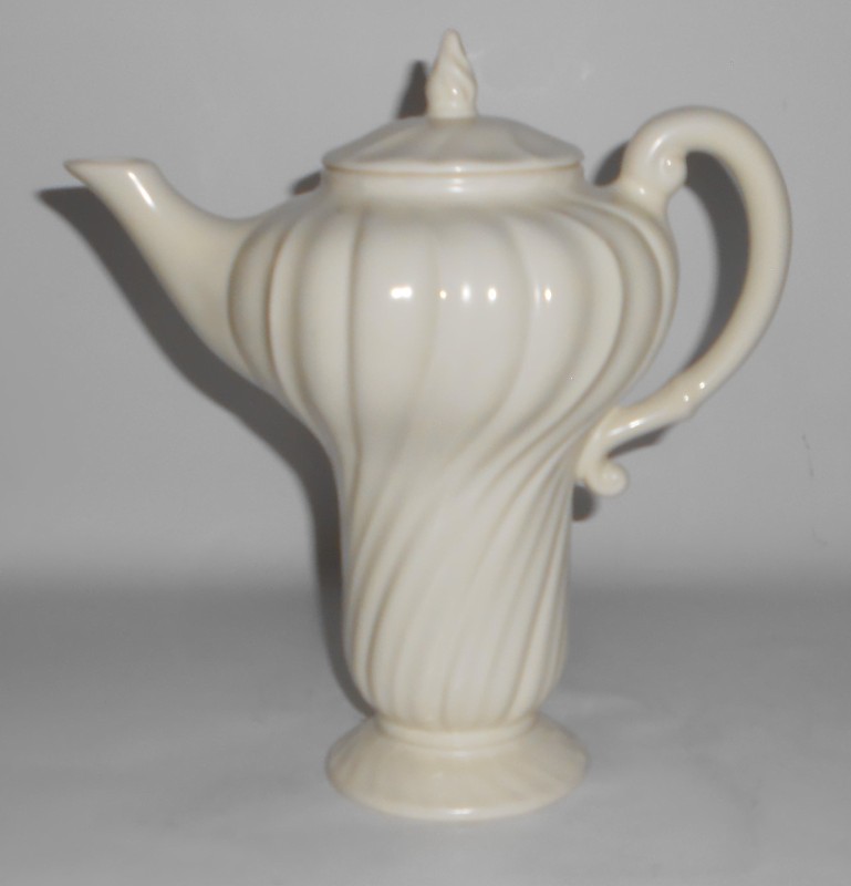 Franciscan Pottery EARLY Coronado Satin Ivory Demitasse Coffeepot
