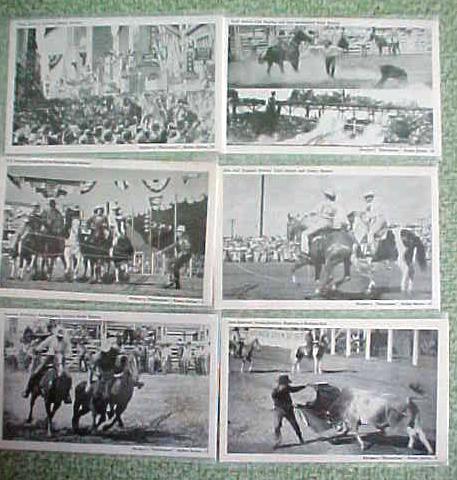 Postcards Stryker's Photogloss Rodeo Series Gene Autry