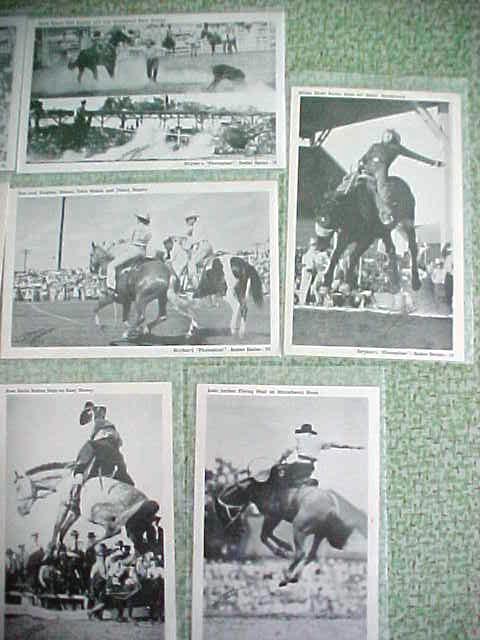 Postcards Stryker's Photogloss Rodeo Series Gene Autry