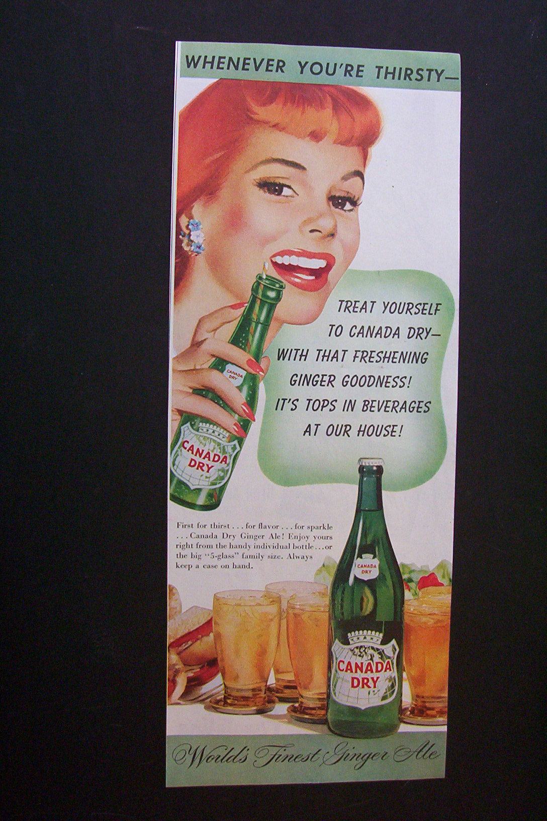 1948  Canada  Dry  Ginger  Ale