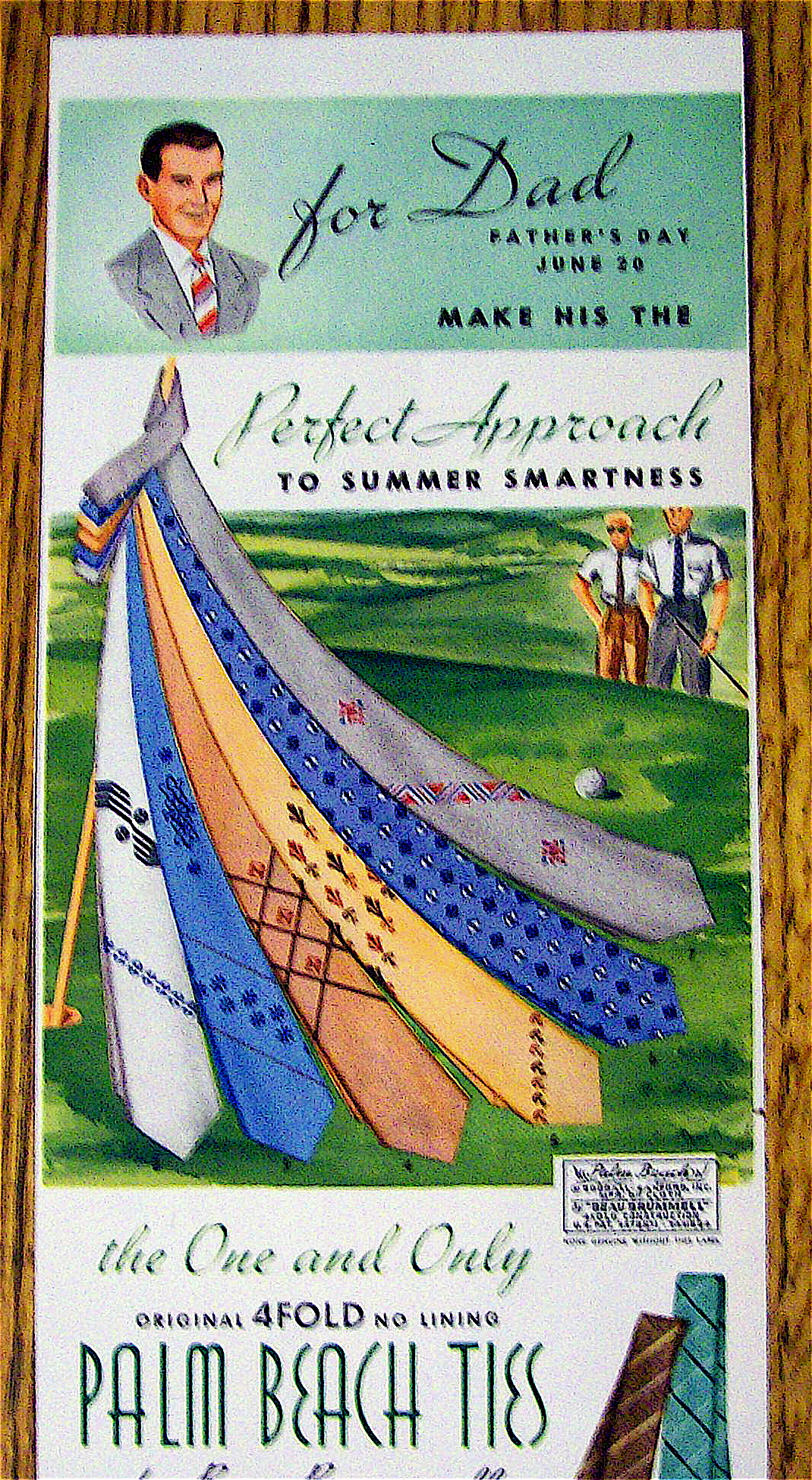 1954 Palm Beach Ties with 6 Different Ties