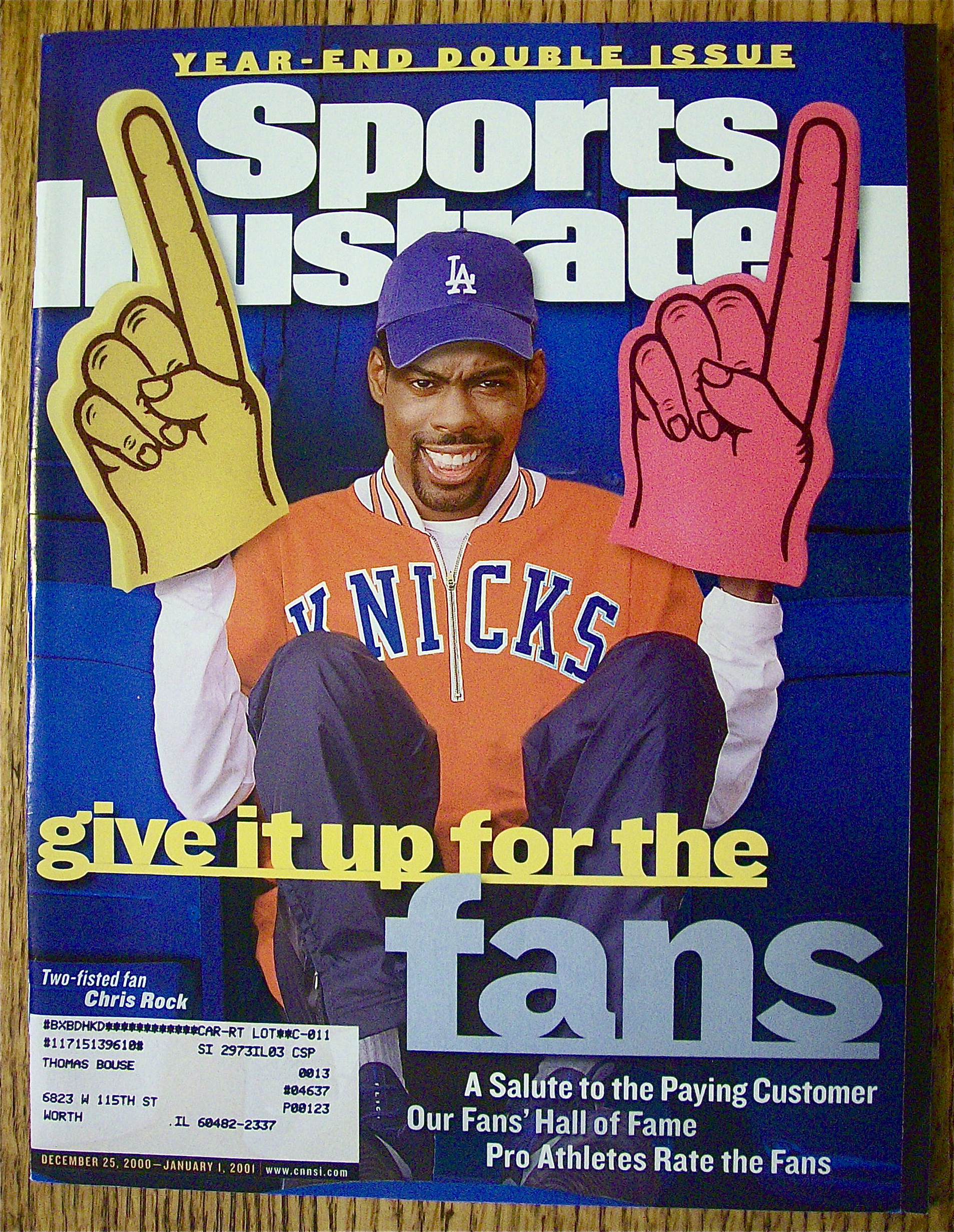 Sports Illustrated Magazine December 25, 2000 Chris R.