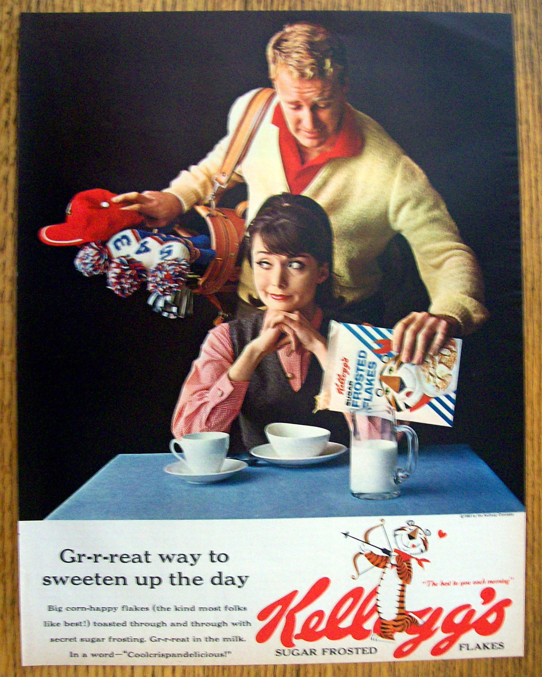 Vintage Ad: 1963 Kellogg's Frosted Flakes