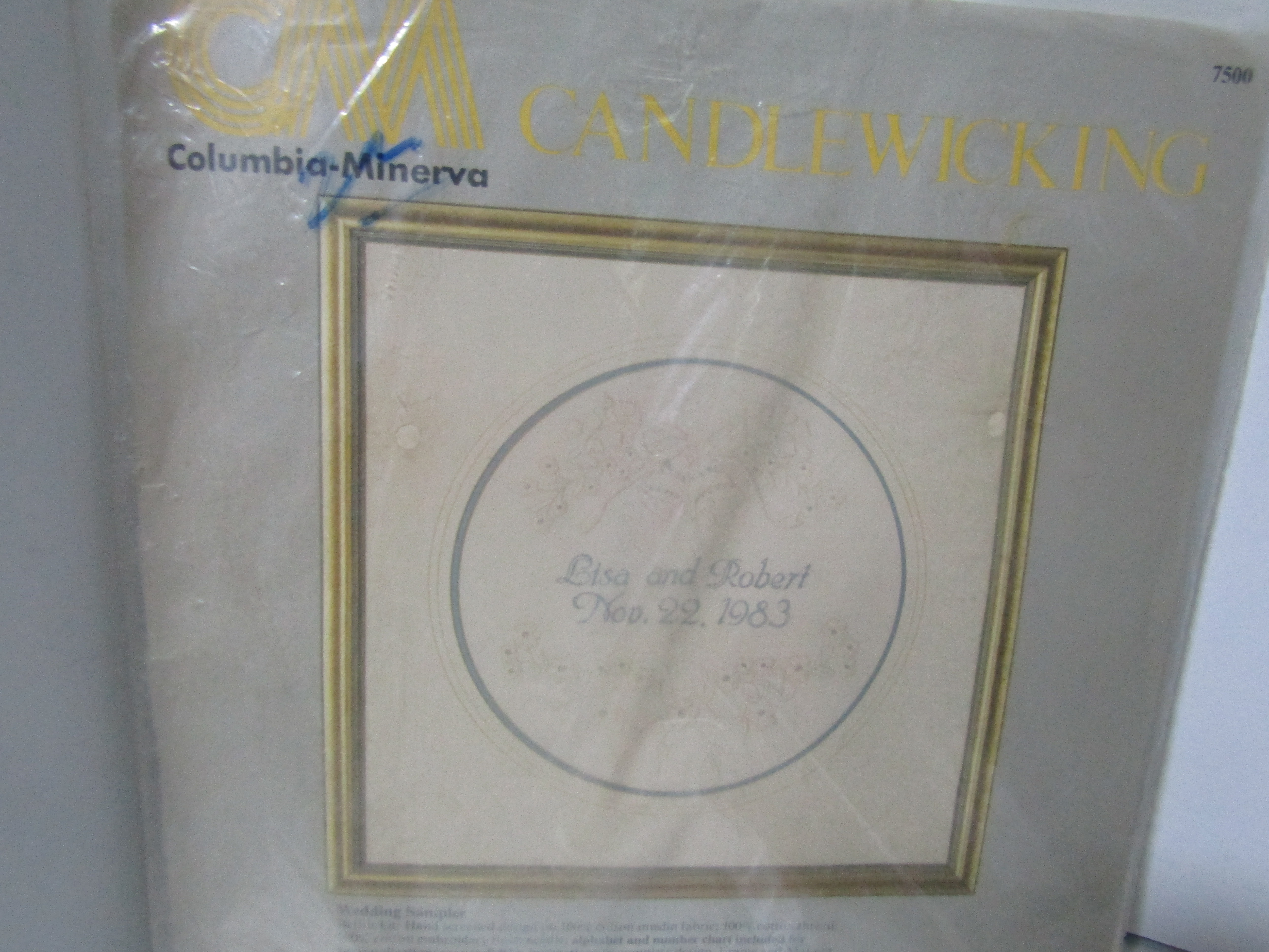 Columbia-Minerva Candlewicking Wedding Sampler Kit