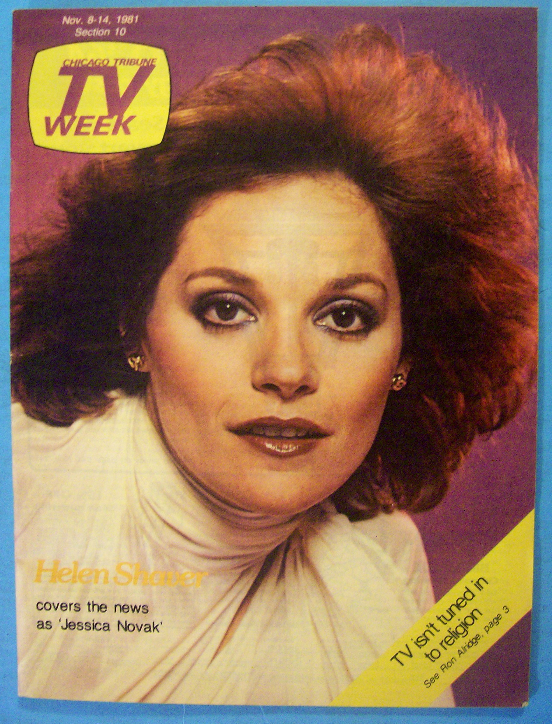 TV Week November 8-14, 1981 Helen Shaver
