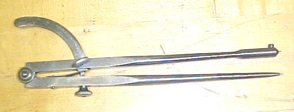 Pexto Improved Interchangeable Point Wing Divider 10 in