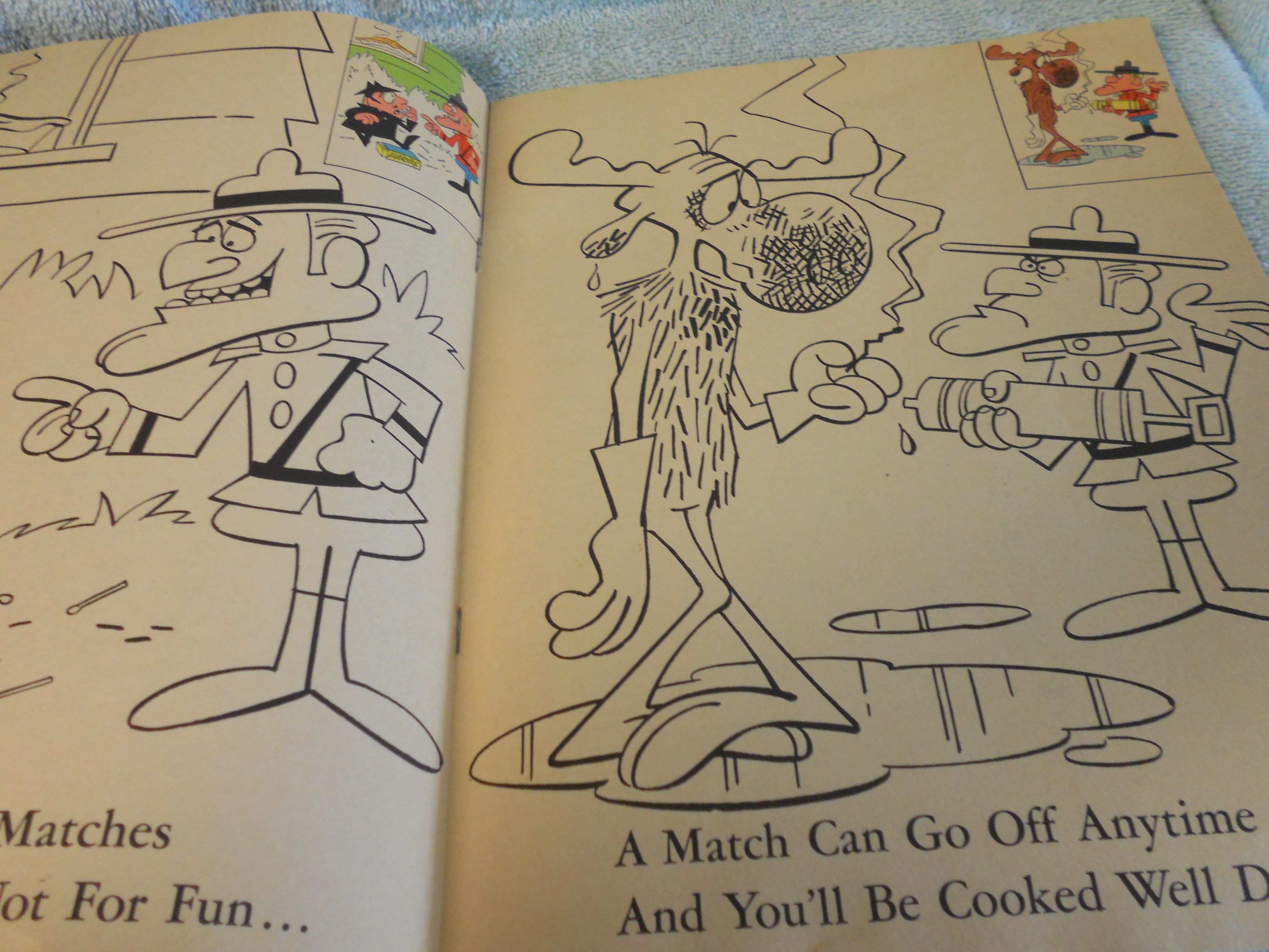 Bullwinkle's Coloring Book How to Have Fun Outdoors