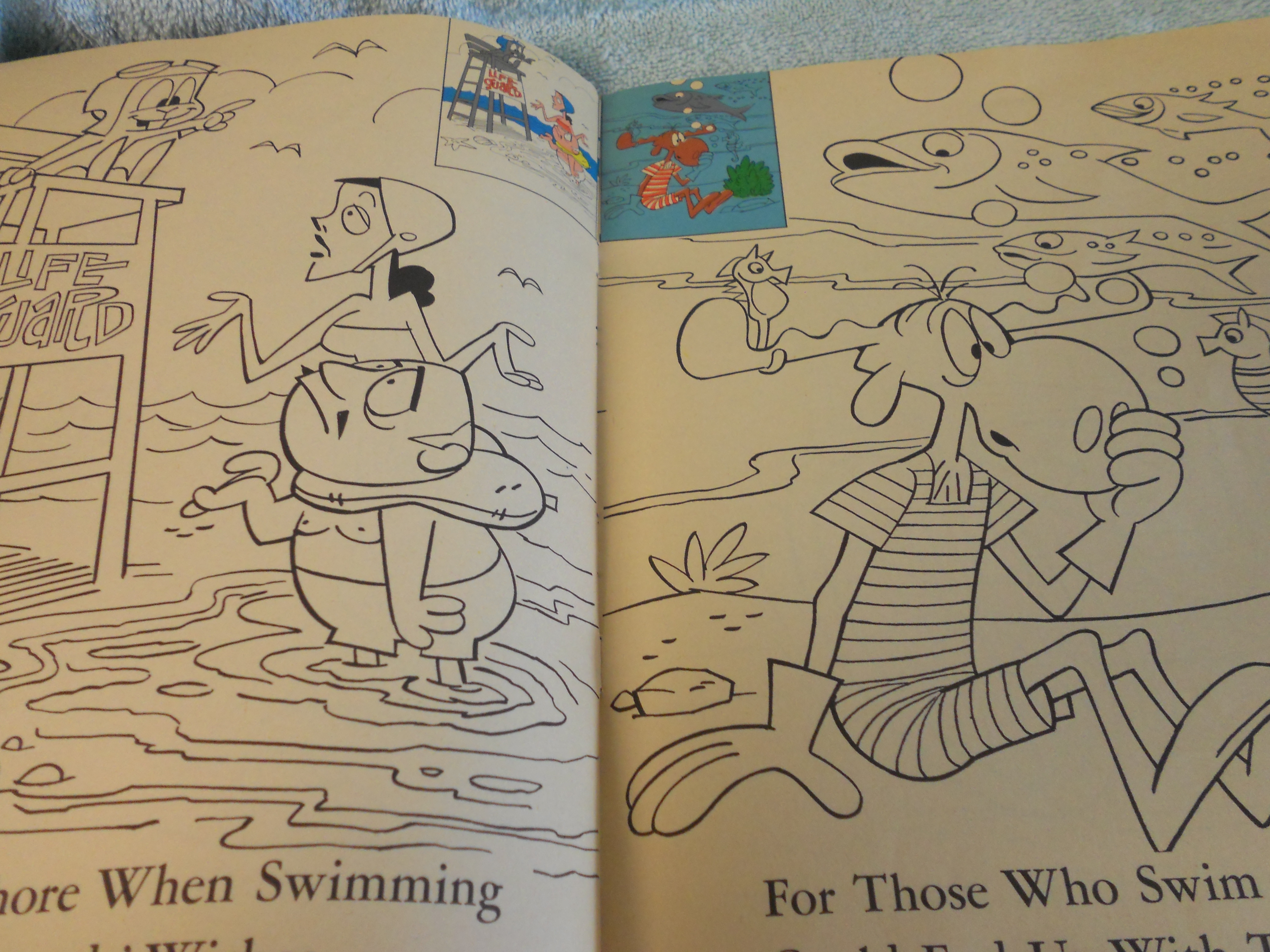 Bullwinkle's Coloring Book How to Have Fun Outdoors